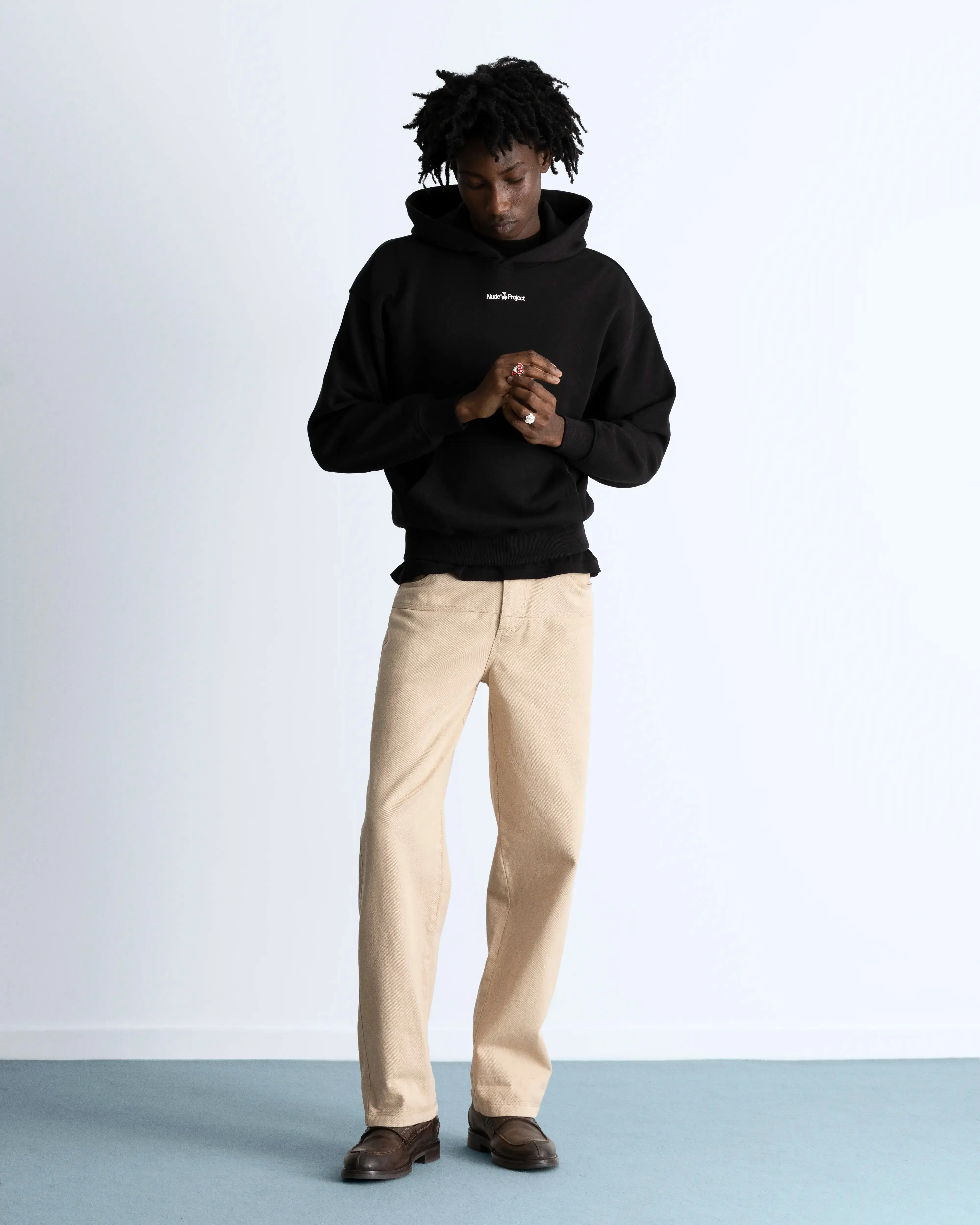 Cherry Logo Hoodie Black sold by Nude Project product image thumbnail 5