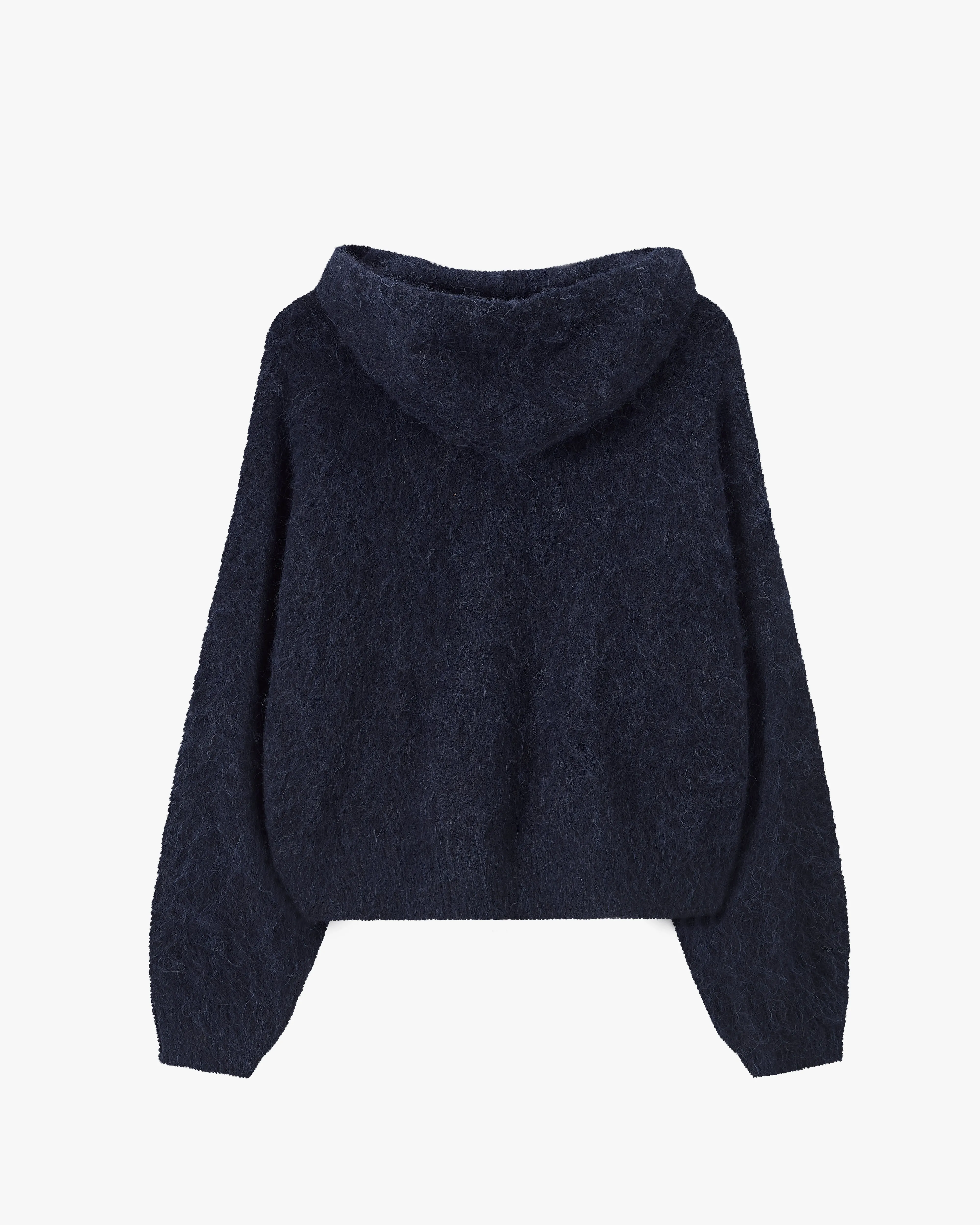 Alpachino Knit Zip-Up Hoodie Navy sold by Nude Project product image thumbnail 5