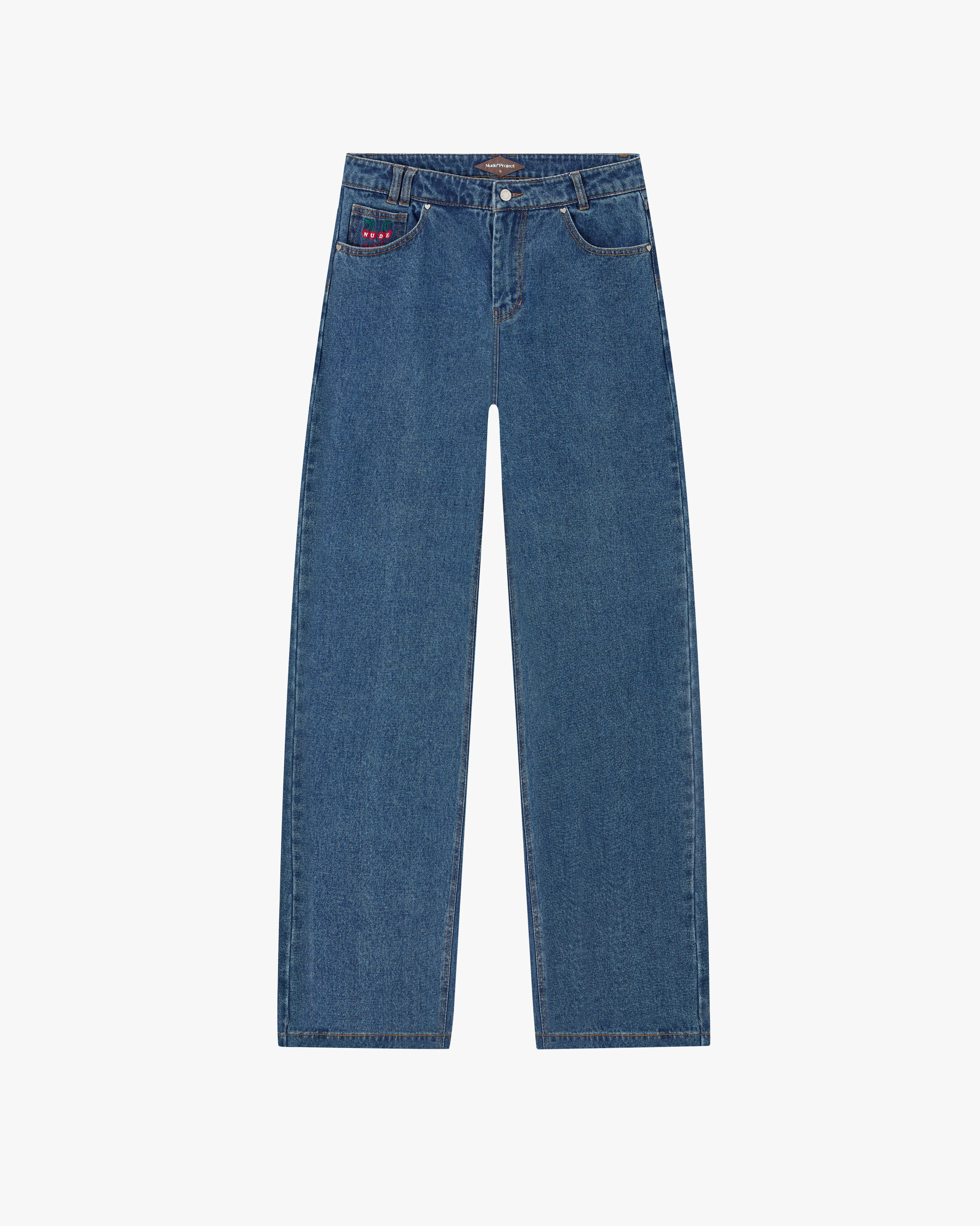 Old Baggy Woman Jeans Indigo sold by Nude Project product image thumbnail 2