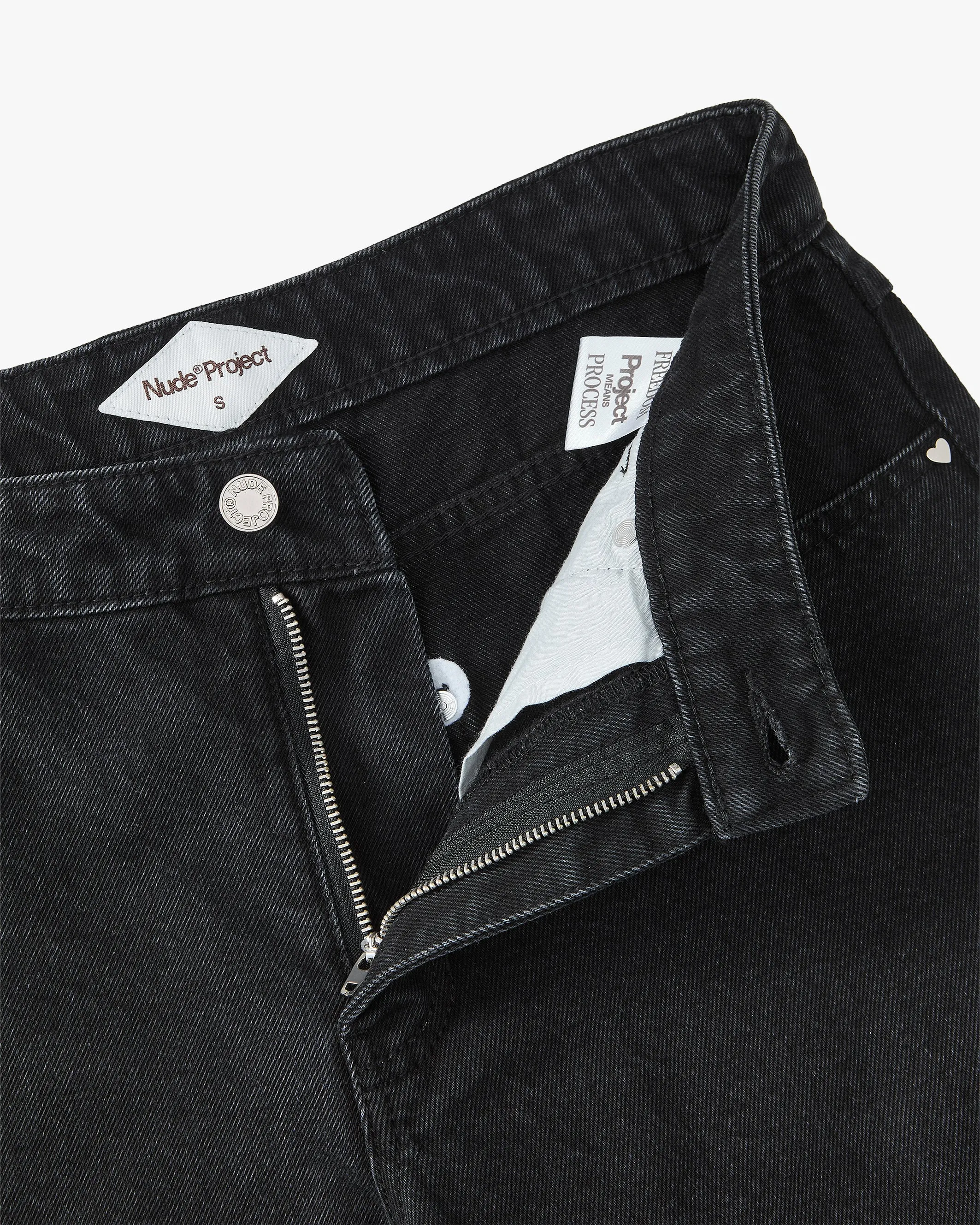 Old Baggy Woman Jeans Black sold by Nude Project product image thumbnail 4