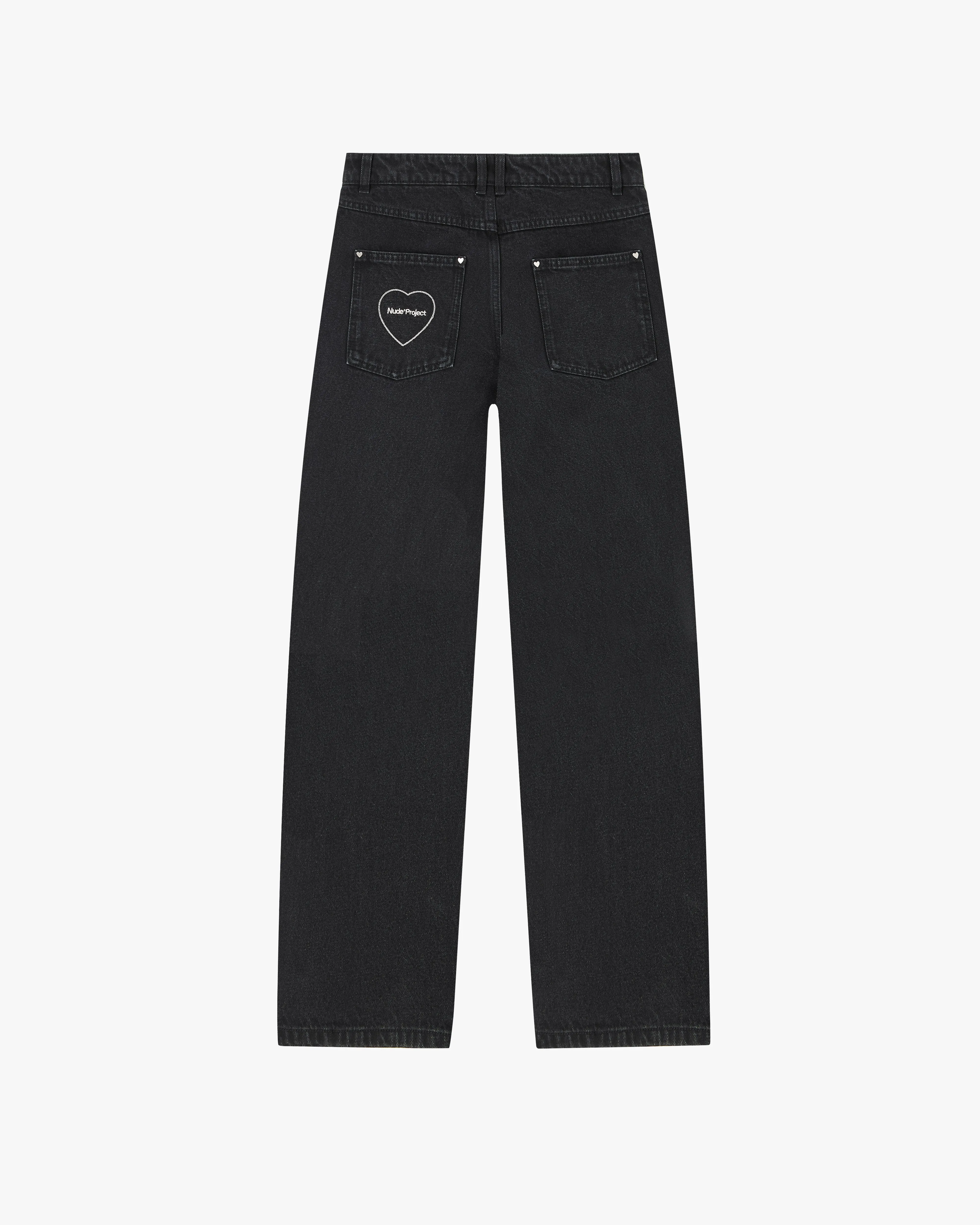 Old Baggy Woman Jeans Black sold by Nude Project product image thumbnail 3