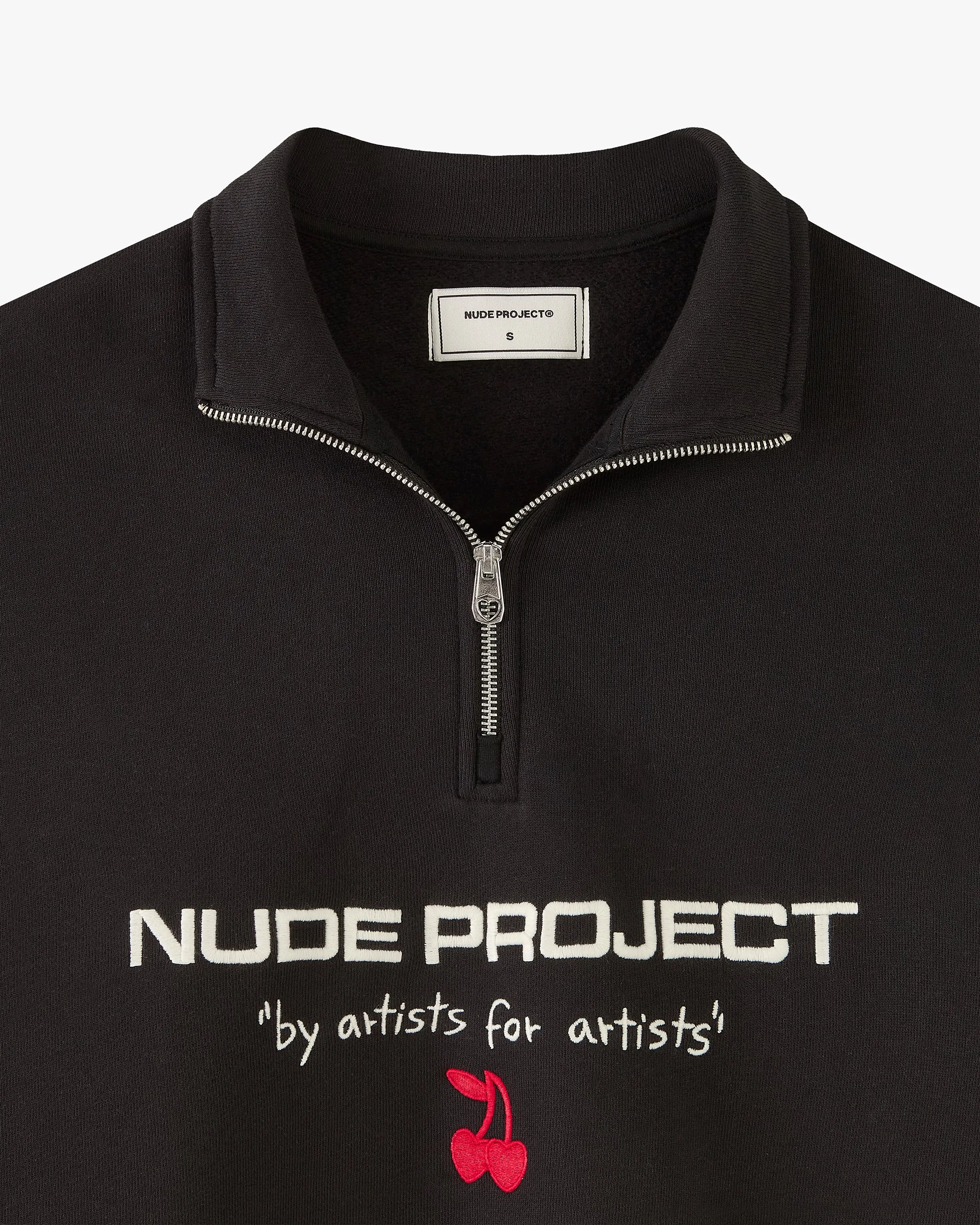 Sport Quarter-Zip Black sold by Nude Project product image thumbnail 4