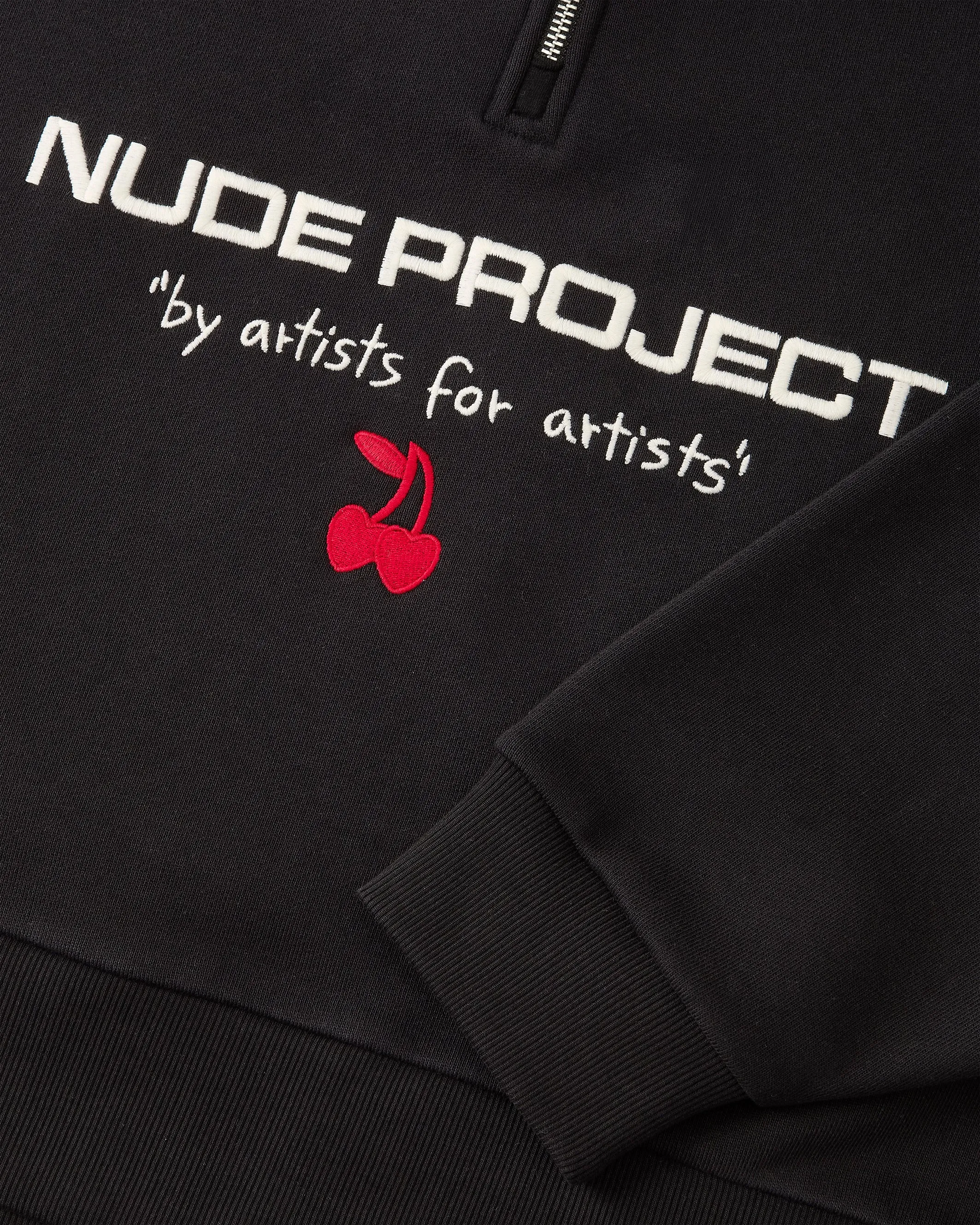 Sport Quarter-Zip Black sold by Nude Project product image thumbnail 5