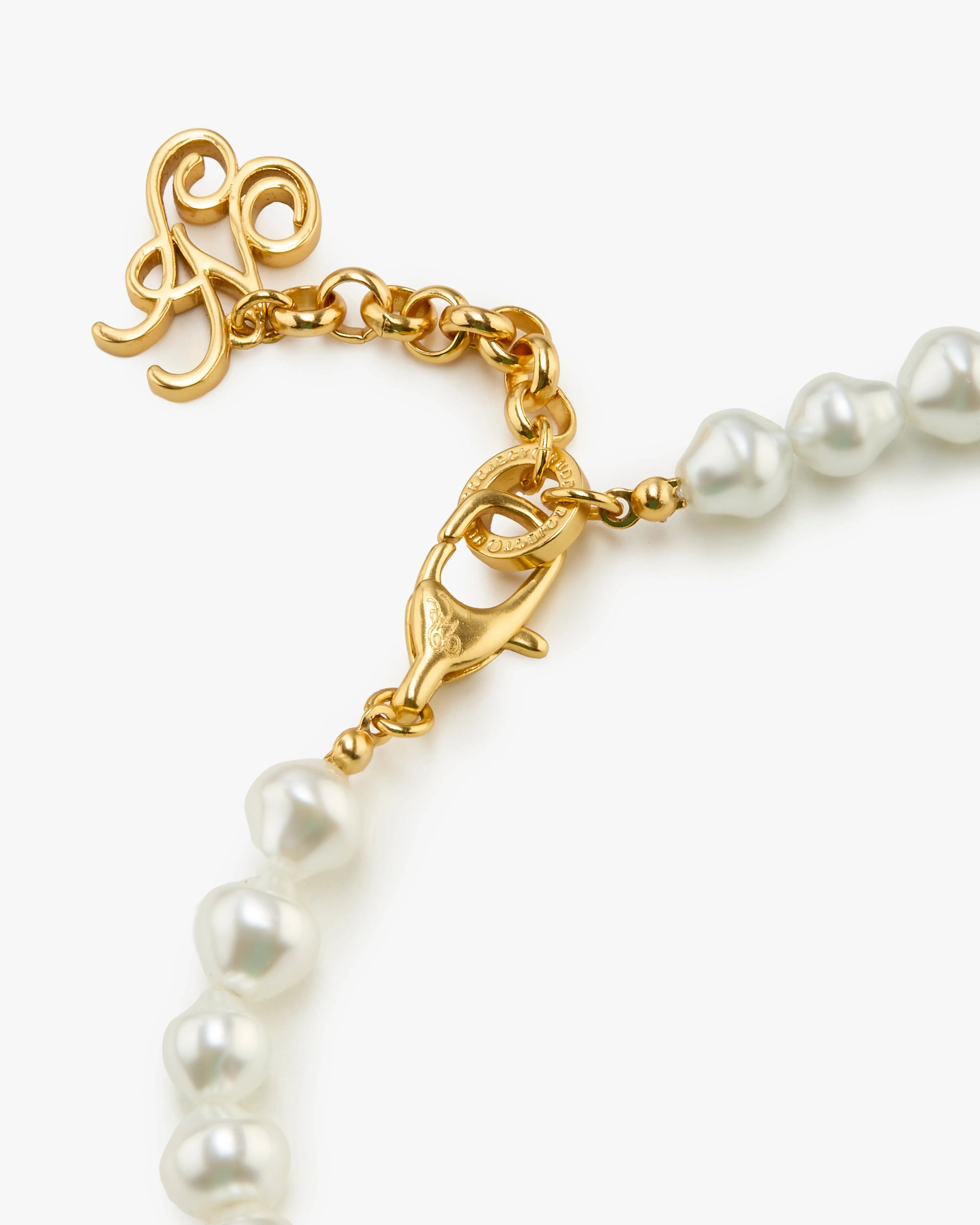 Celestine Pearl Necklace sold by Nude Project product image thumbnail 3
