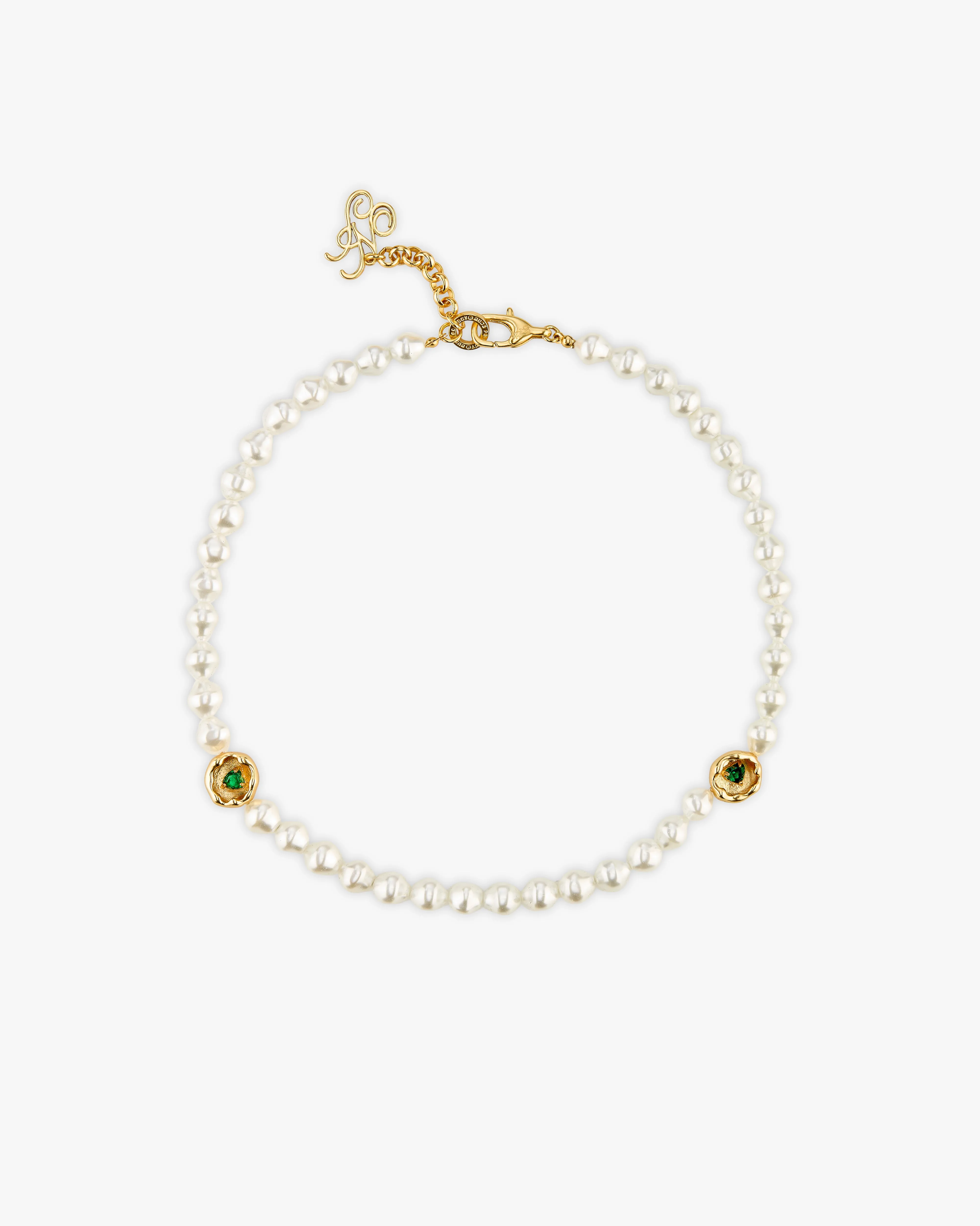 Celestine Pearl Necklace sold by Nude Project