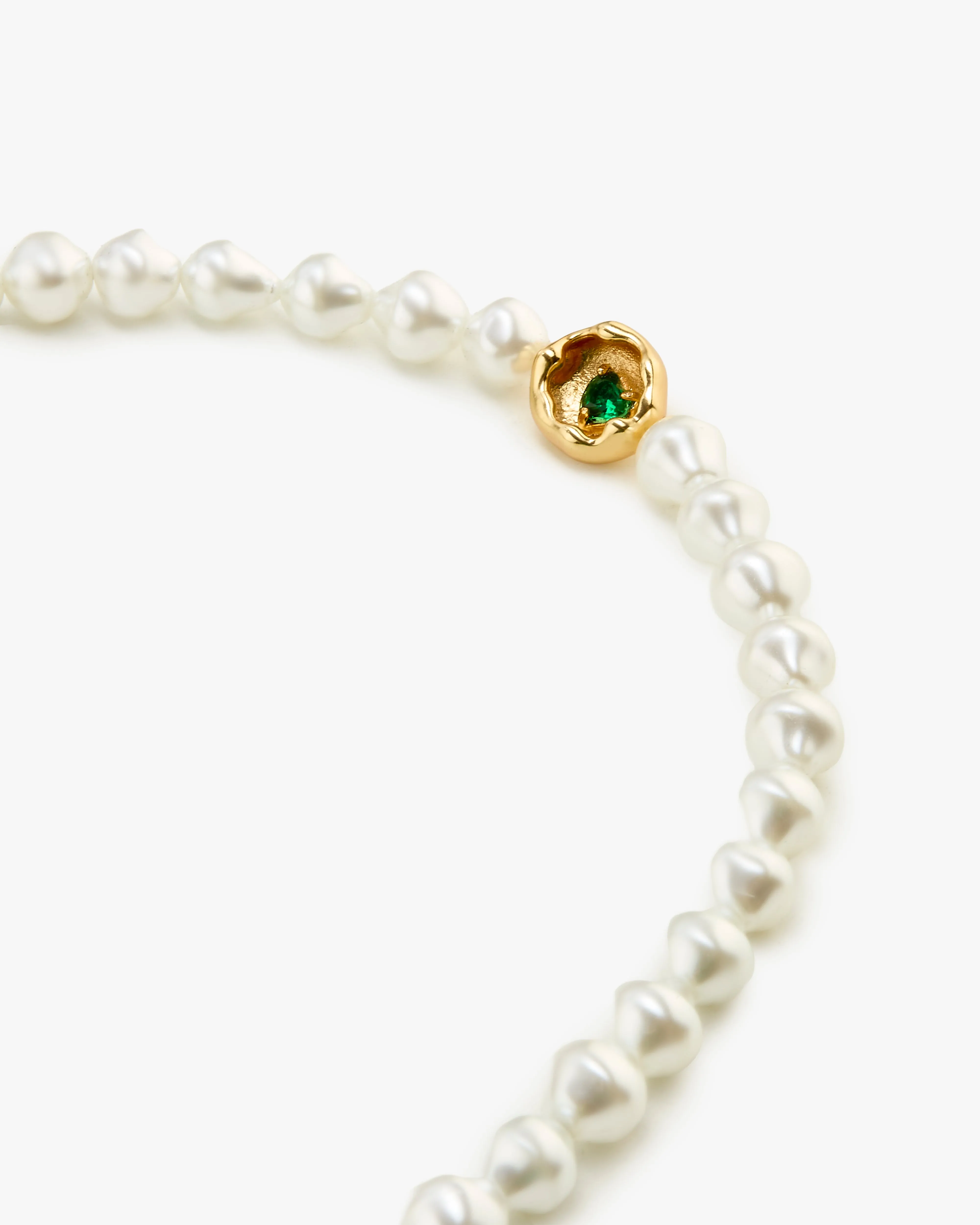 Celestine Pearl Necklace sold by Nude Project product image thumbnail 2