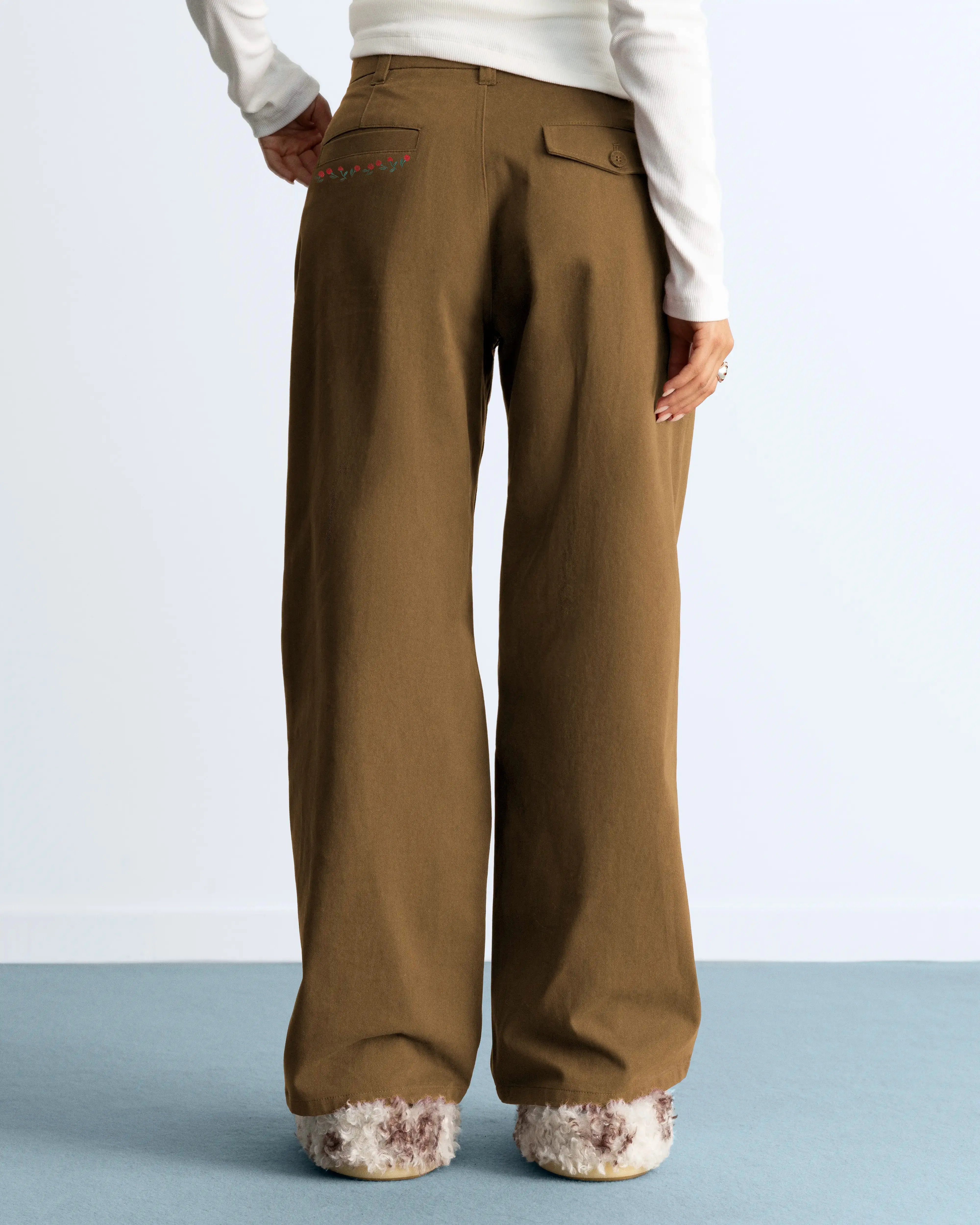 Vinyl Chino Pants Beige sold by Nude Project product image thumbnail 5