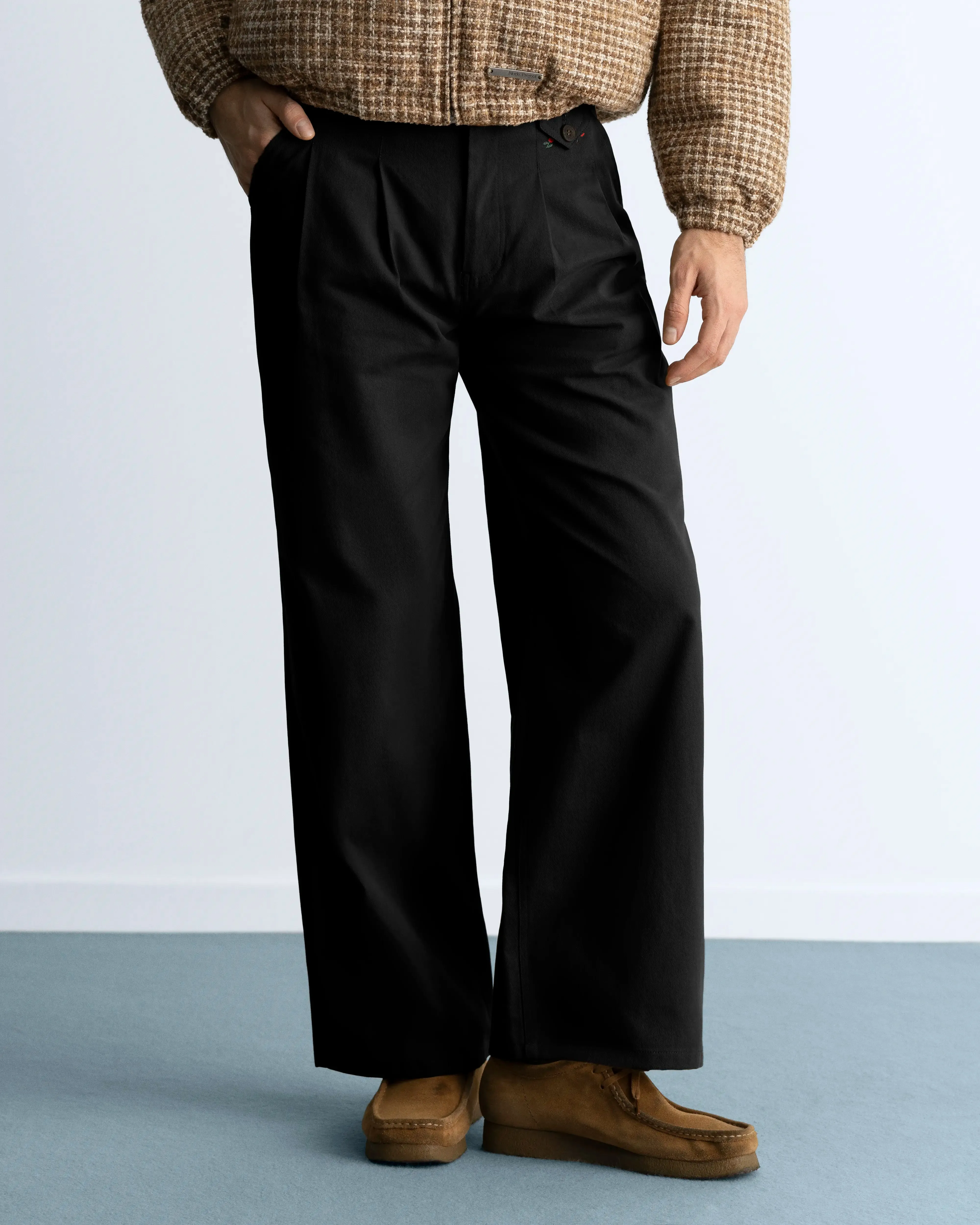 Vinyl Chino Pants Black sold by Nude Project product image thumbnail 3