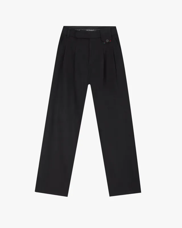 Vinyl Chino Pants Black sold by Nude Project
