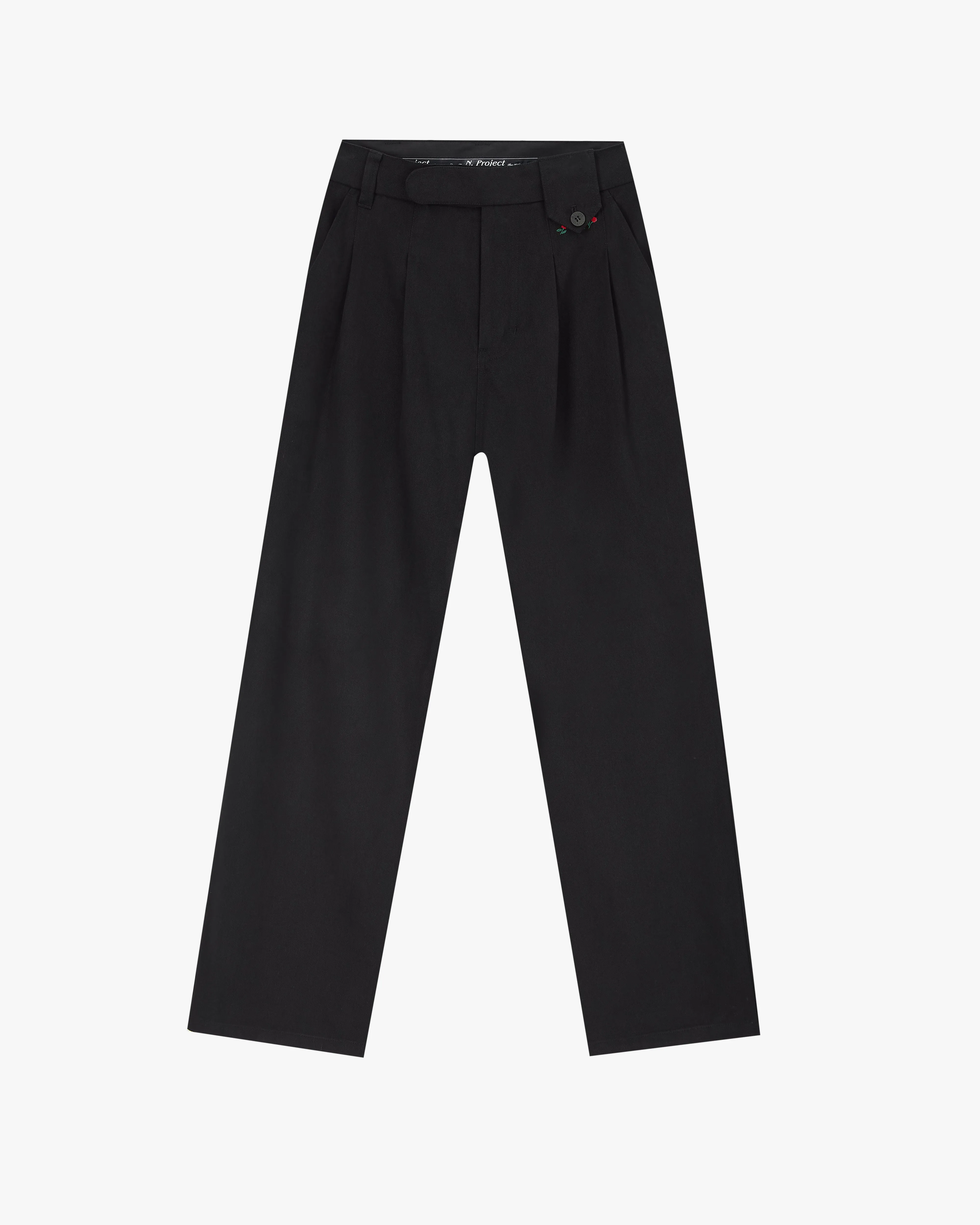 Vinyl Chino Pants Black sold by Nude Project