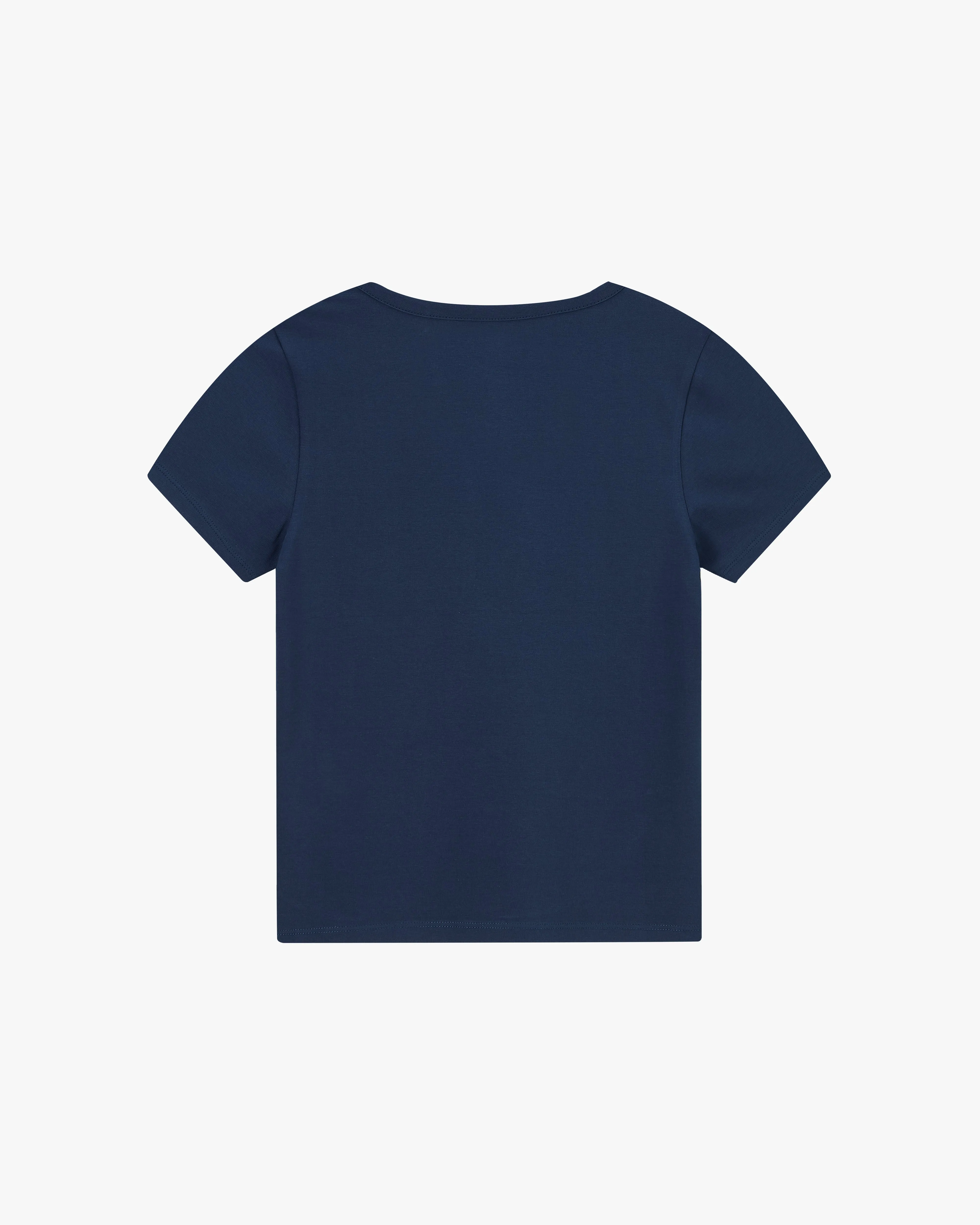 Bear Baby Tee Navy sold by Nude Project product image thumbnail 4