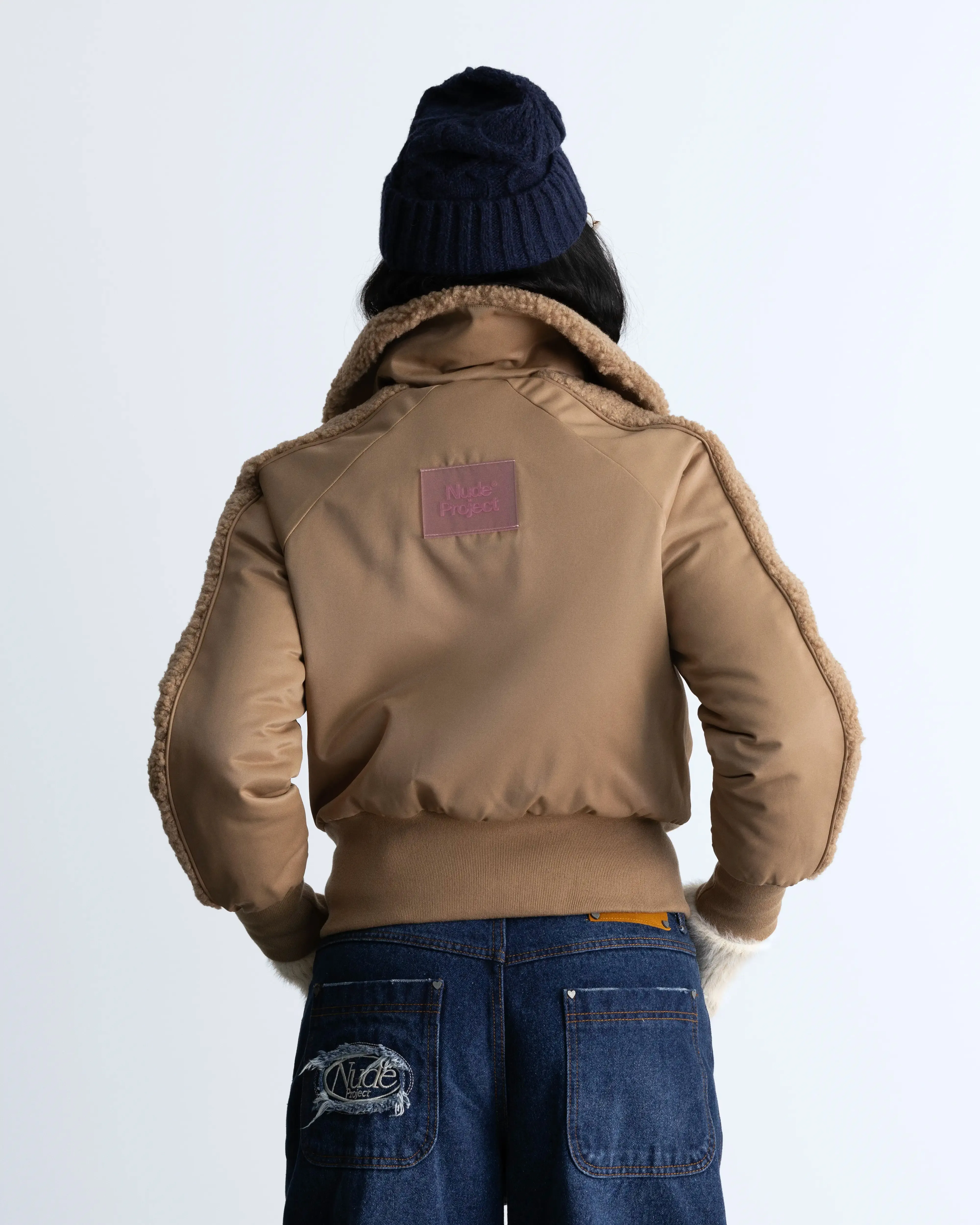 Sakura Bomber Jacket sold by Nude Project product image thumbnail 5
