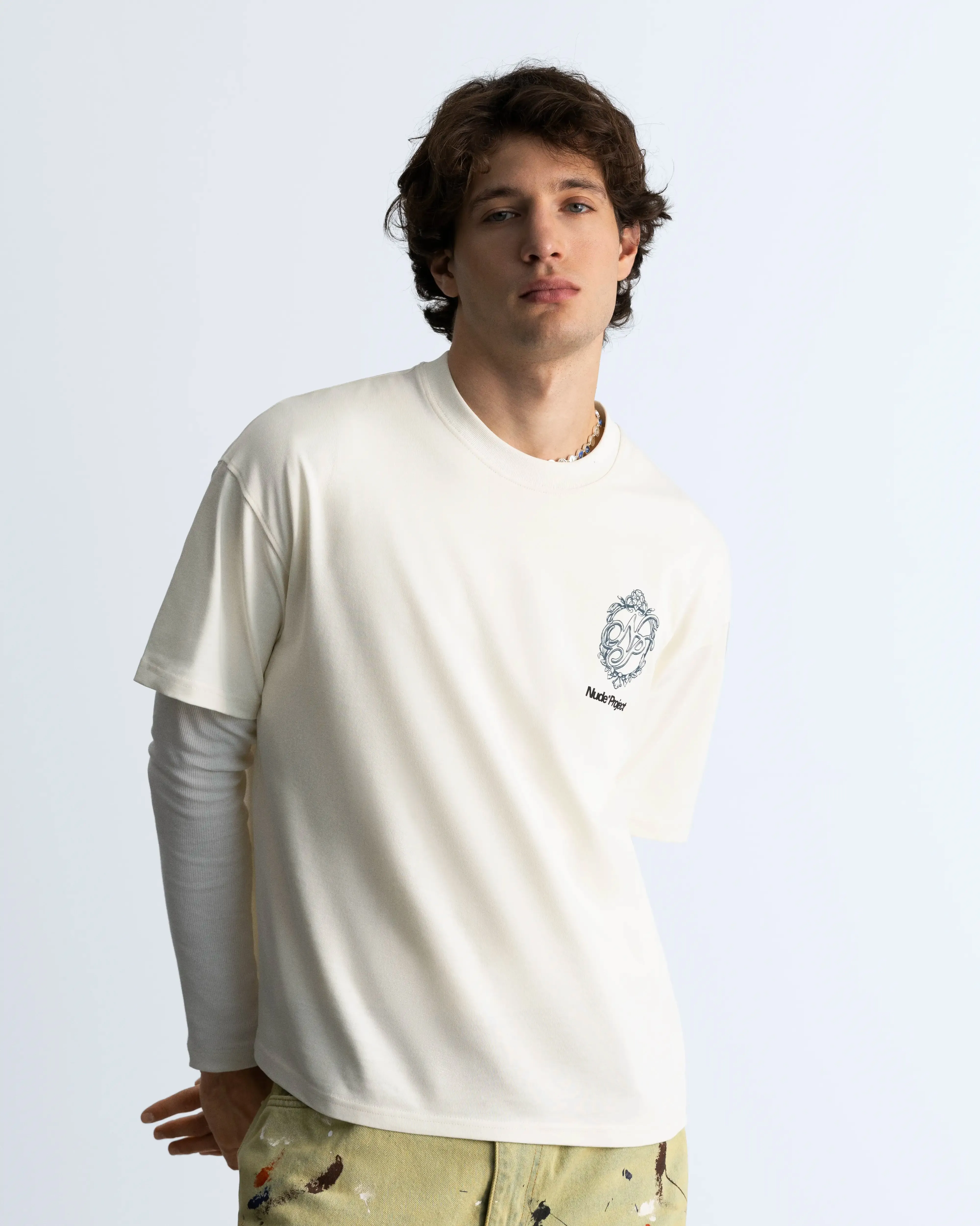 Honor Tee Marshmallow sold by Nude Project product image thumbnail 2