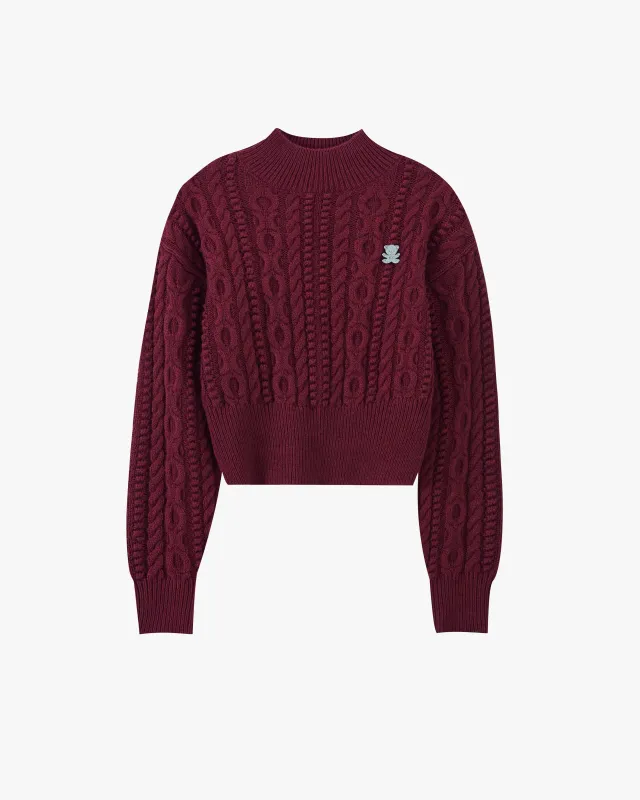 Osa Knit Sweater Burgundy sold by Nude Project
