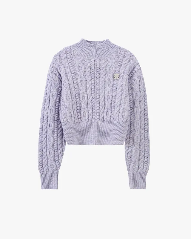 Osa Knit Sweater Lilac sold by Nude Project