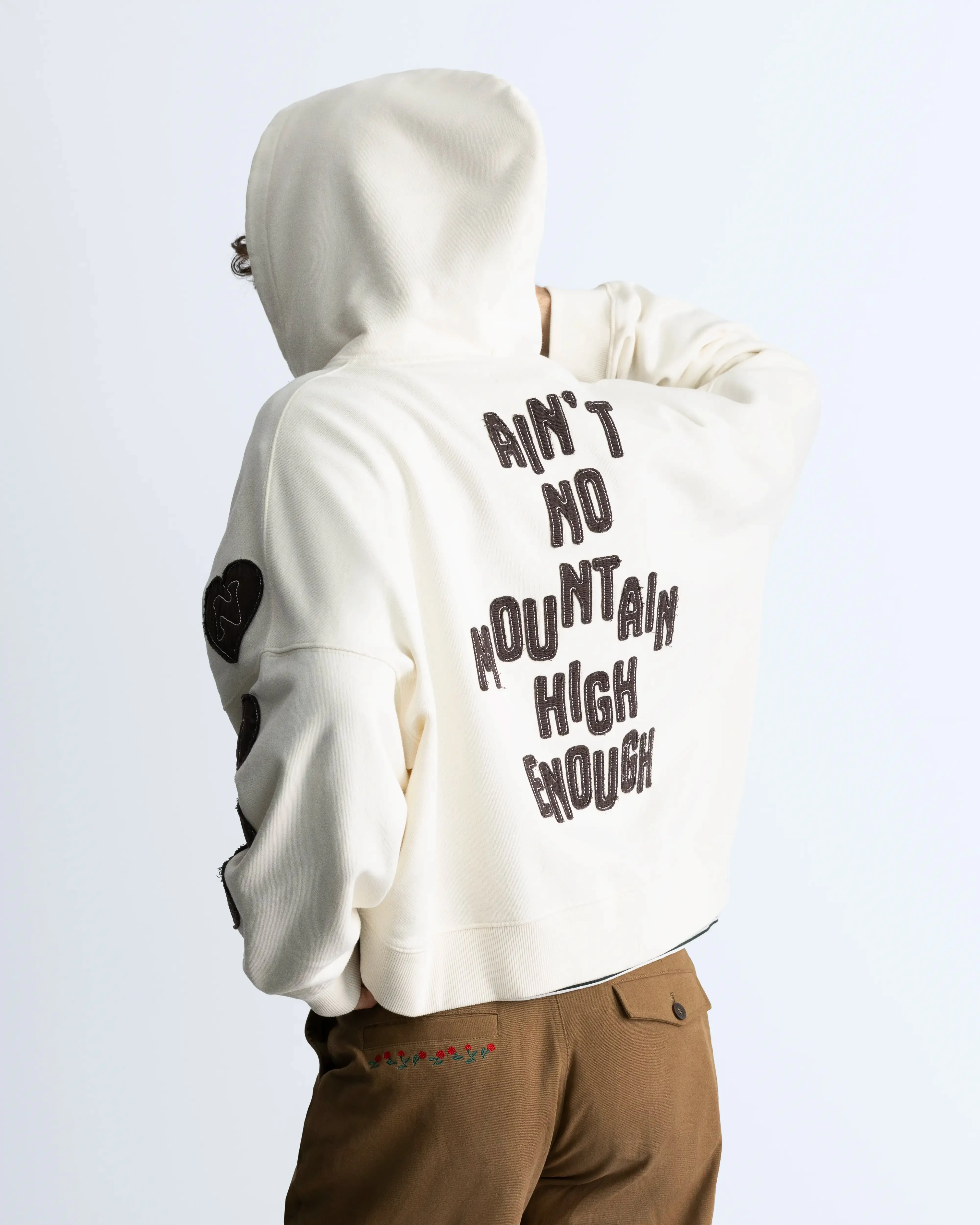 ANMHE Zip-Up Hoodie Marshmallow sold by Nude Project product image thumbnail 3