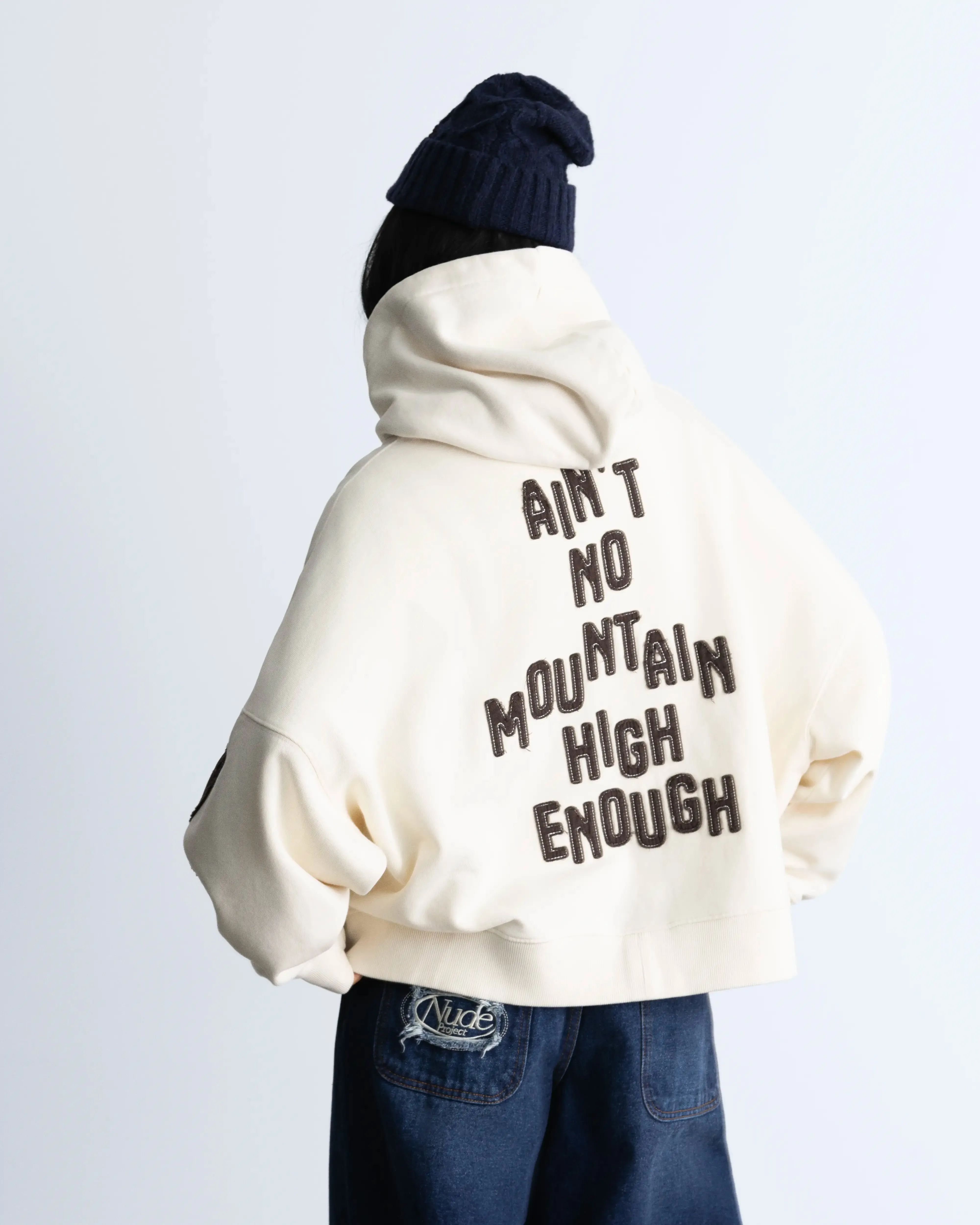 ANMHE Zip-Up Hoodie Marshmallow sold by Nude Project product image thumbnail 2