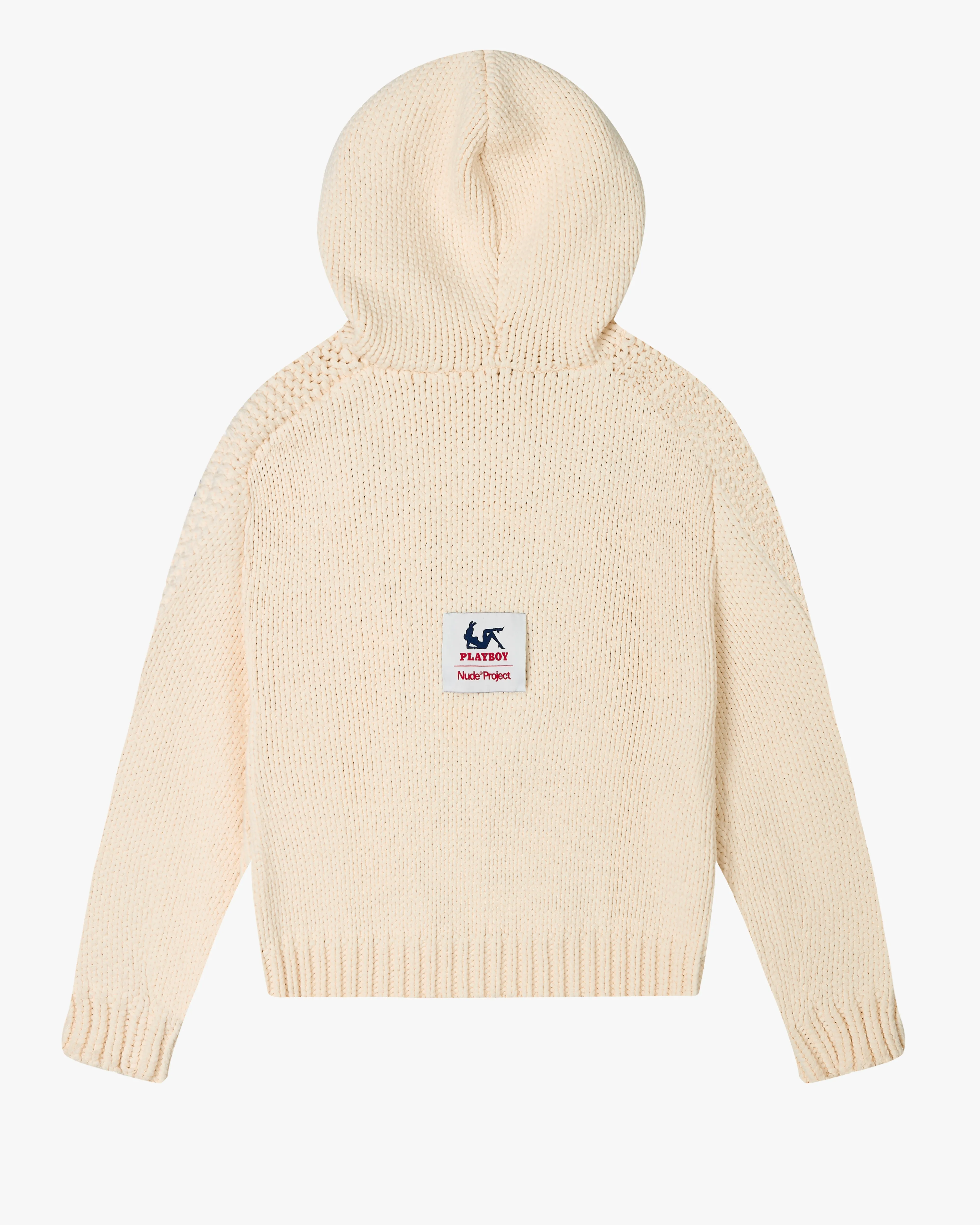 Bunny Logo Knit Hoodie sold by Nude Project product image thumbnail 3