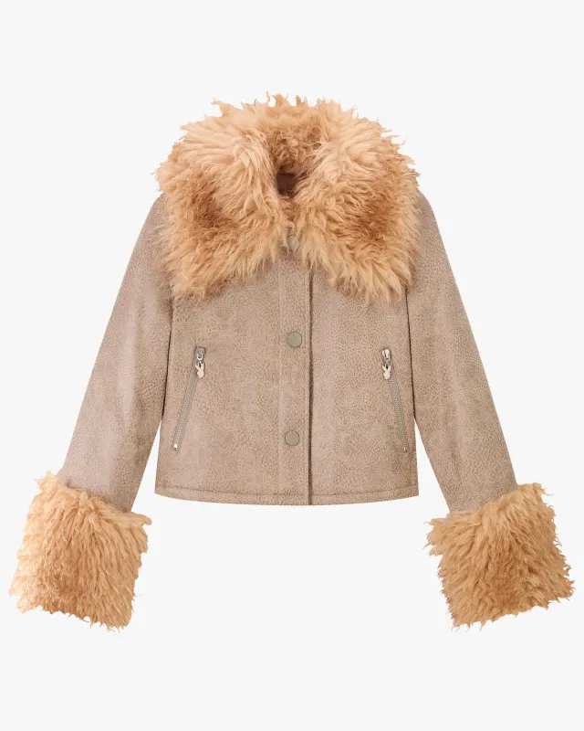 Gold Playboy Jacket sold by Nude Project