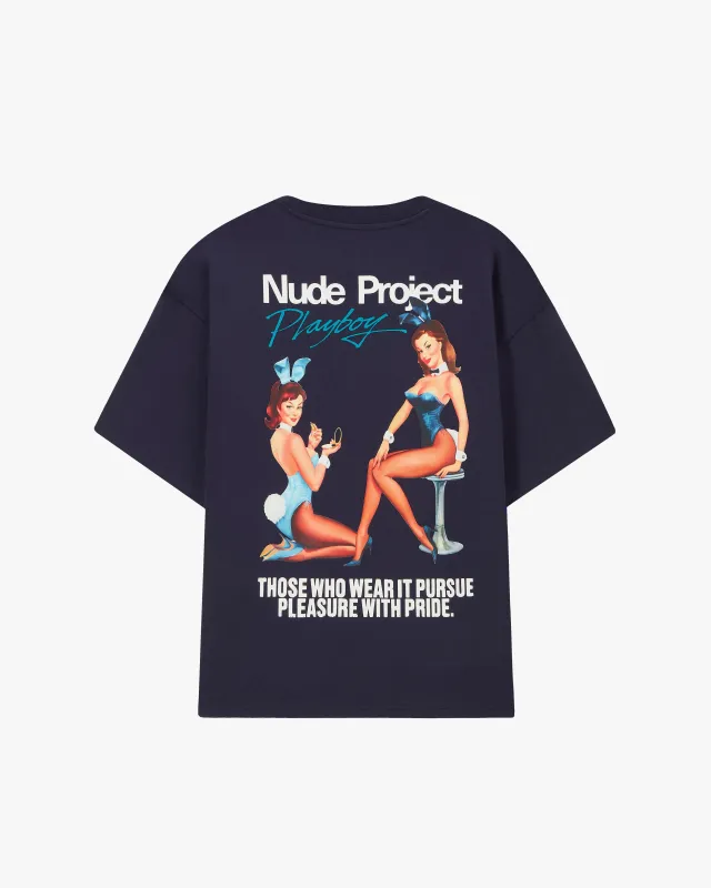 Duo Tee Navy sold by Nude Project
