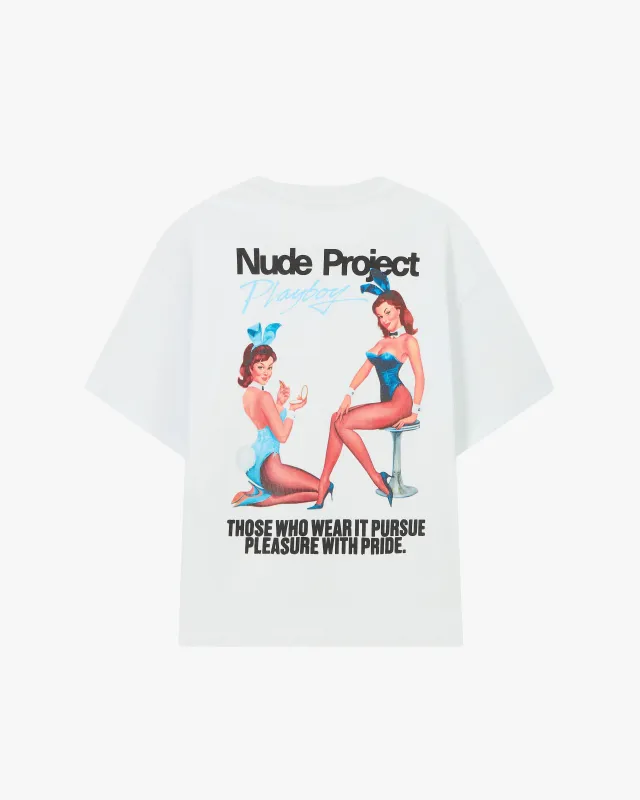Duo Tee White sold by Nude Project