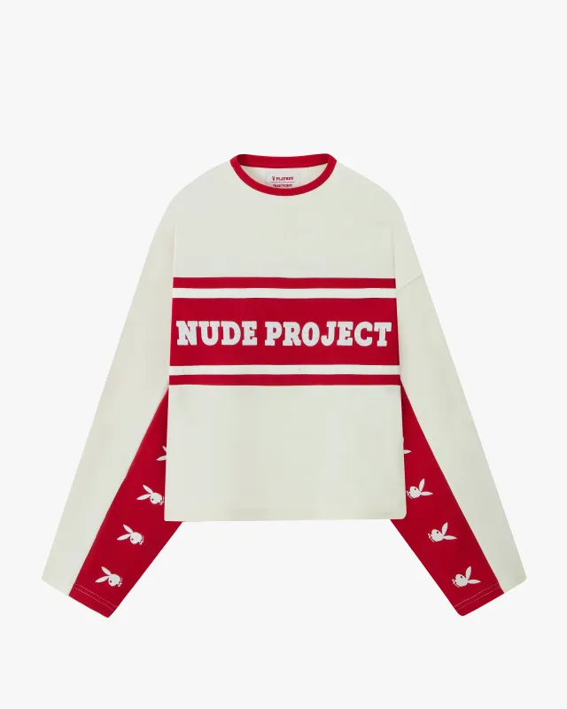 PLAYBOY MONTBLANC L/S TEE MODEL 2 sold by Nude Project