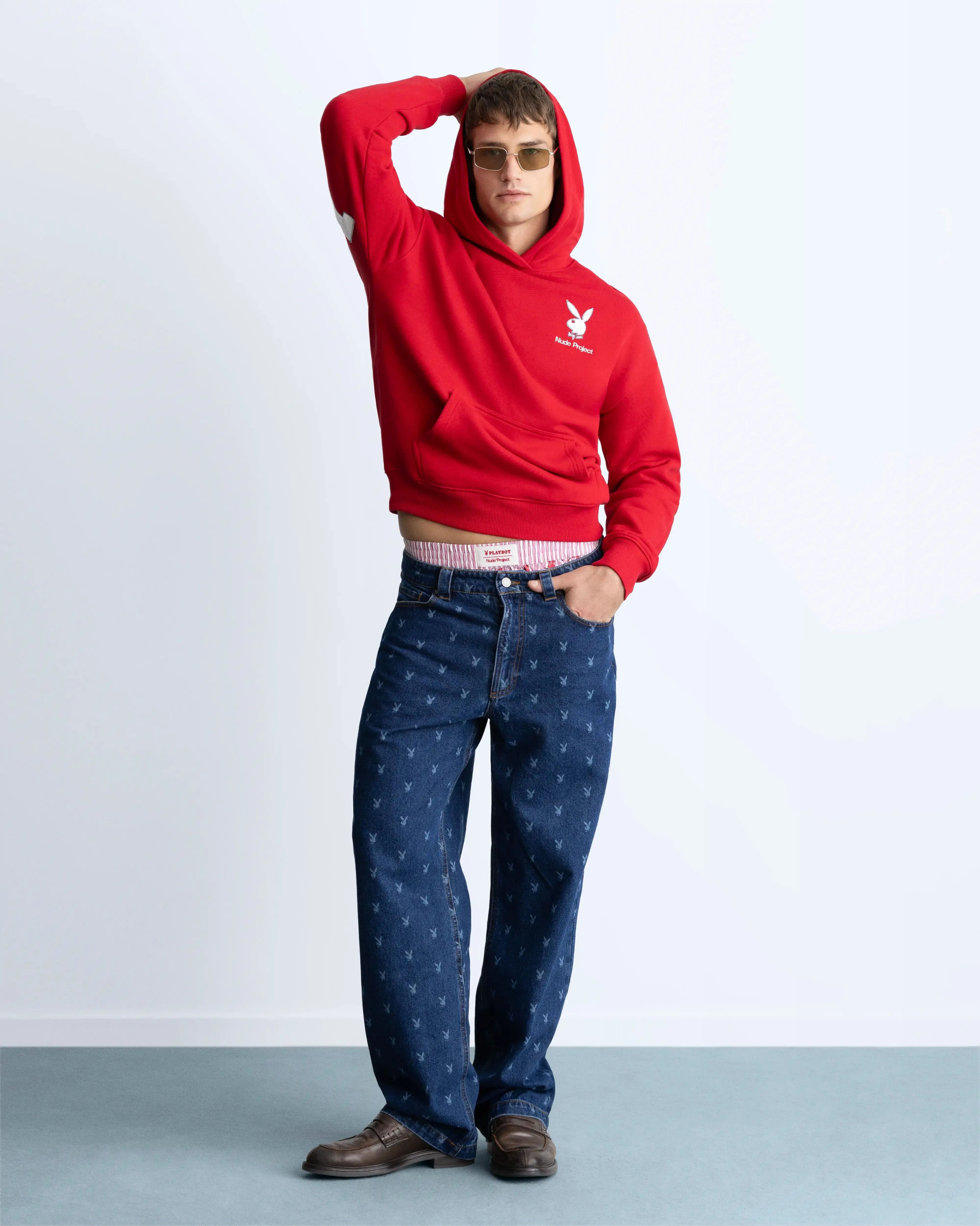 Playboy Hoodie Red sold by Nude Project product image thumbnail 4
