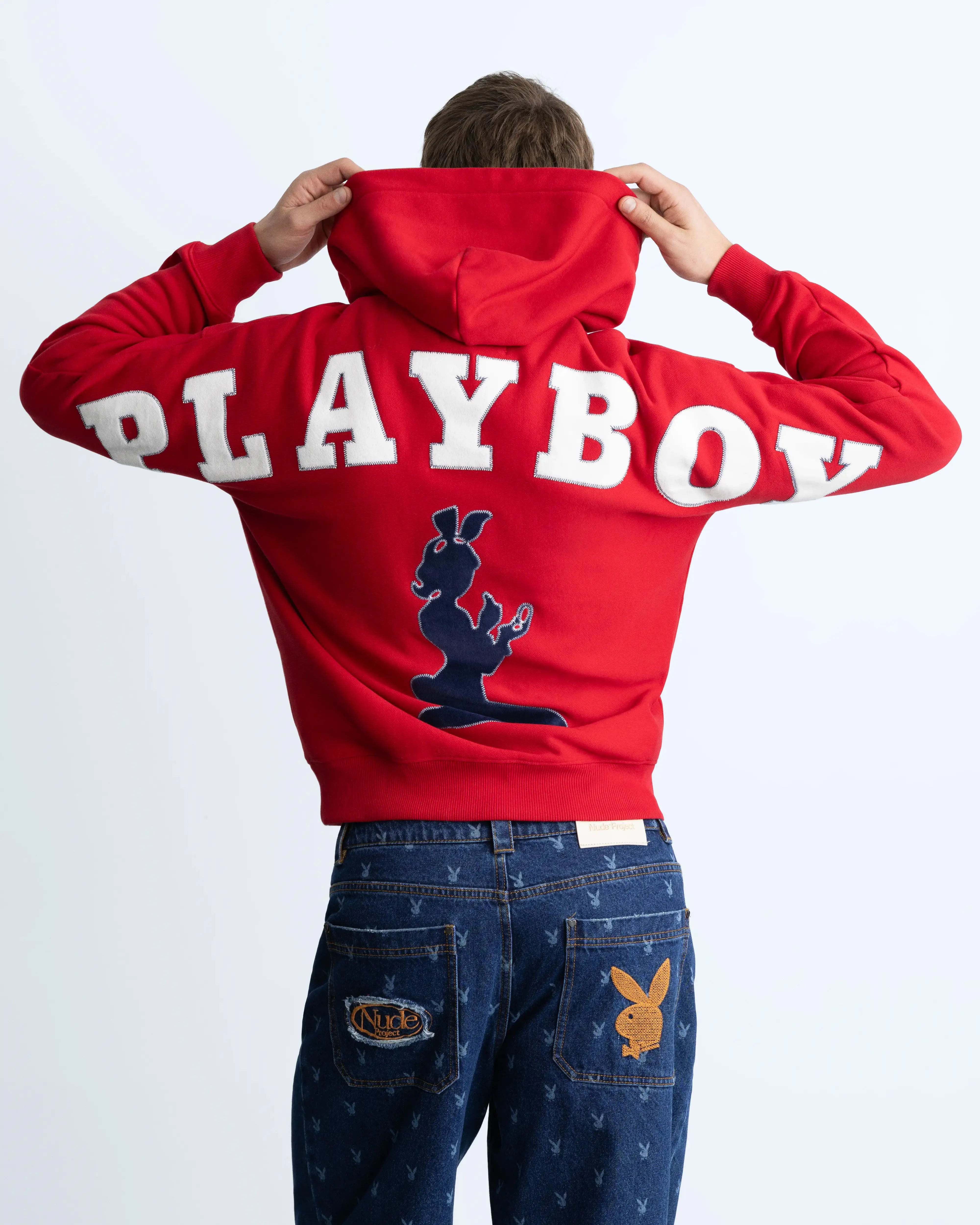 Playboy Hoodie Red sold by Nude Project product image thumbnail 2