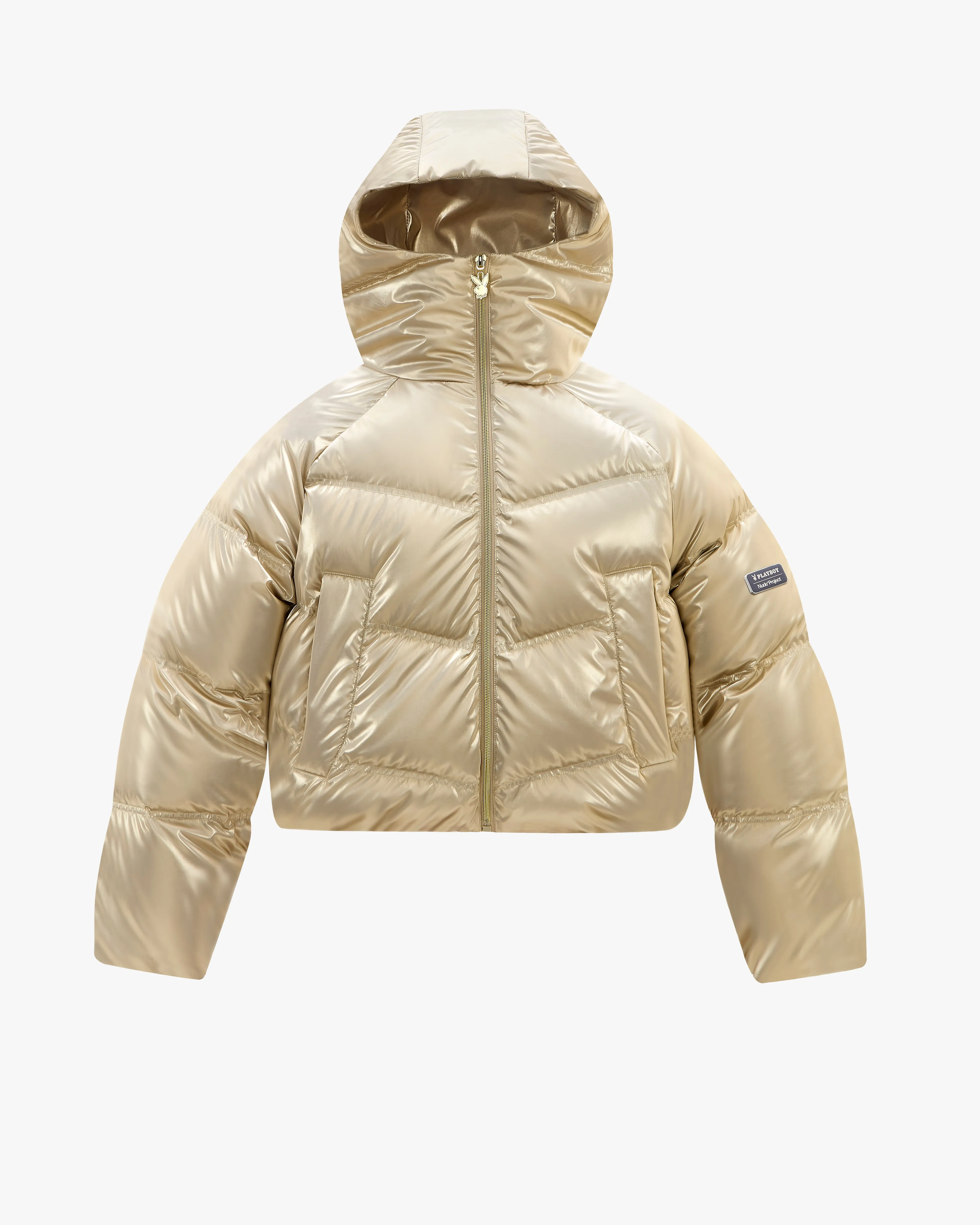 Playboy Logo Puffer sold by Nude Project product image thumbnail 3