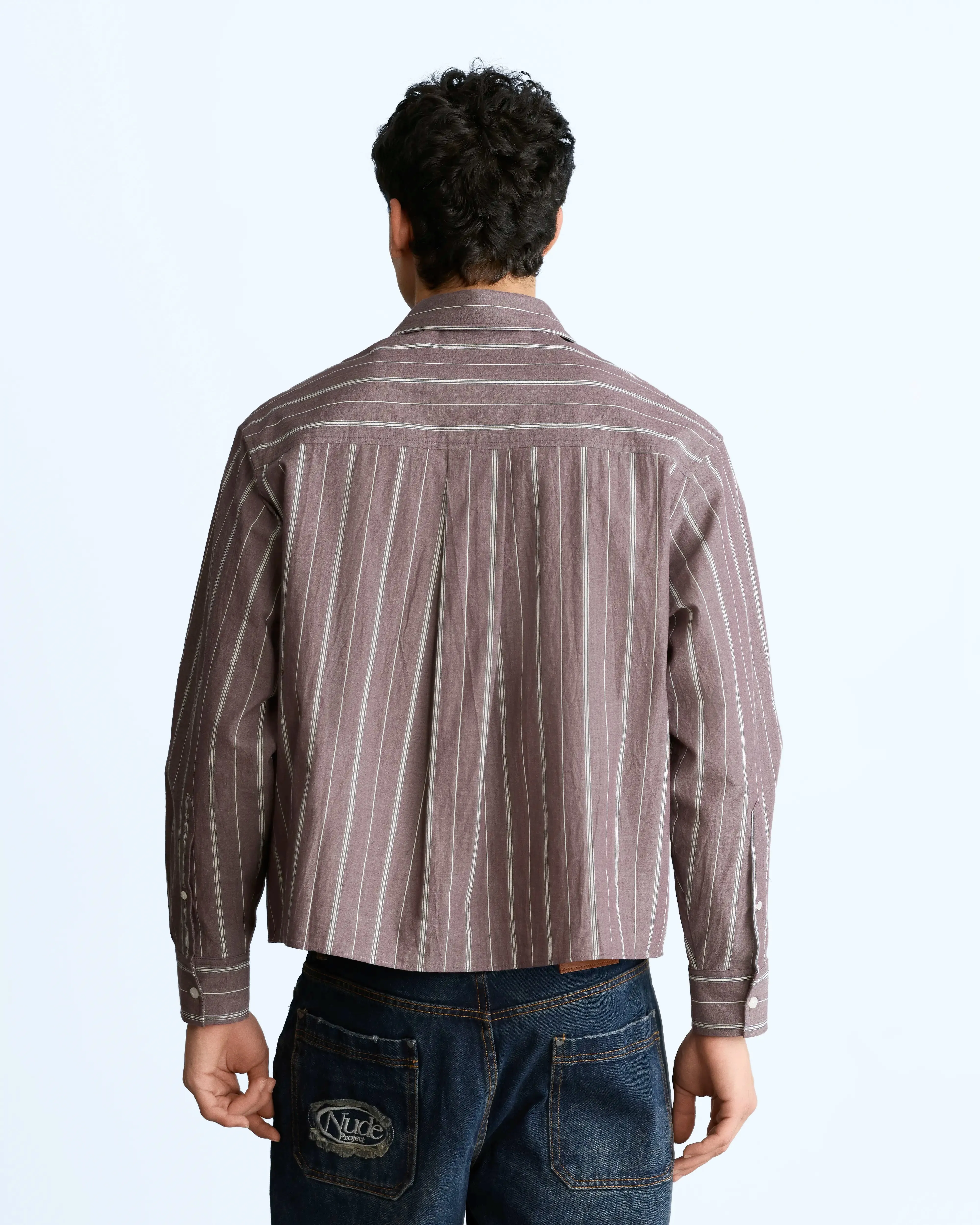 Midnight Shirt Brown sold by Nude Project product image thumbnail 4