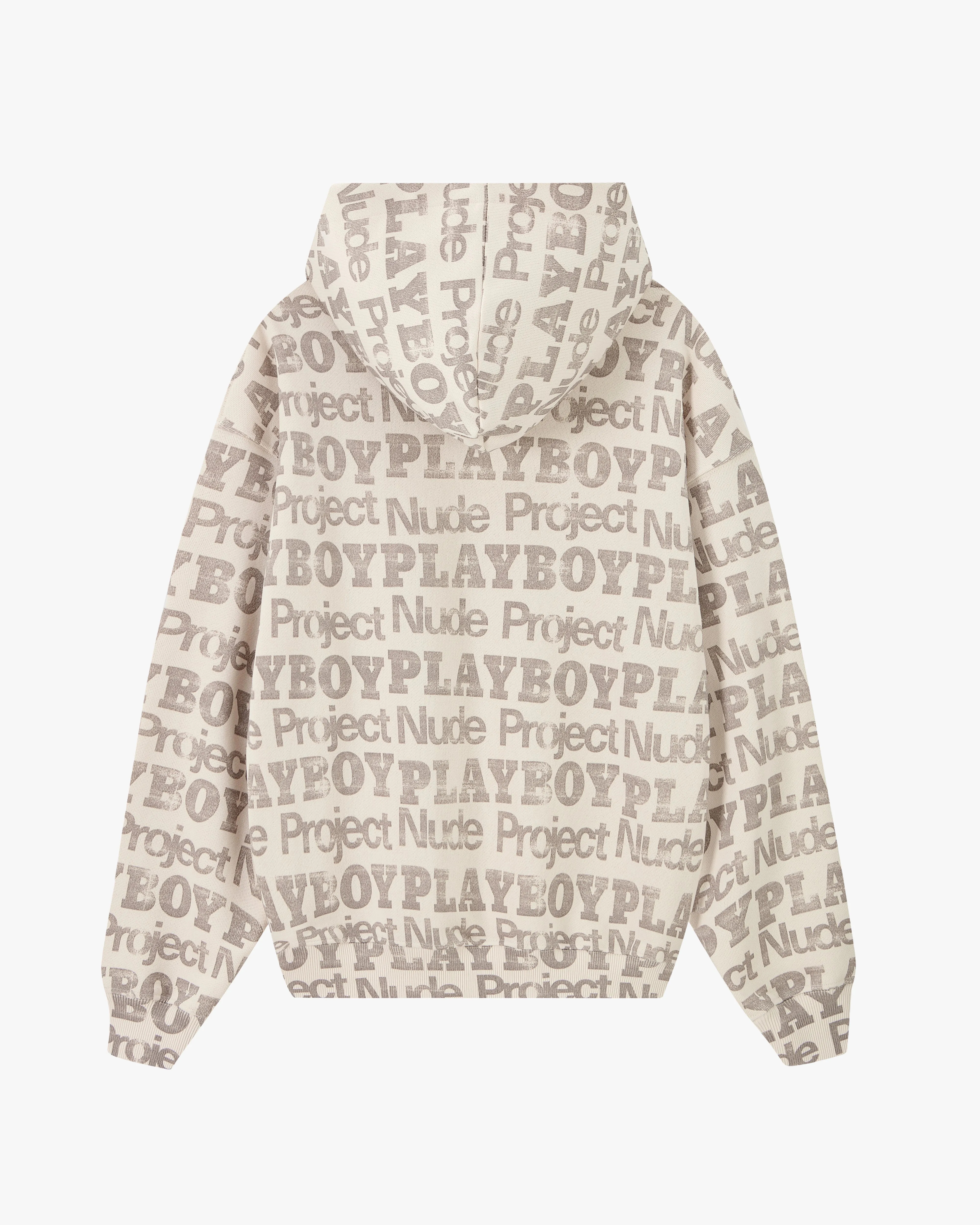 Playboy Print Hoodie Marshmallow sold by Nude Project product image thumbnail 3