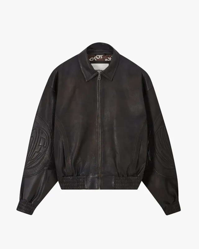 Iconic Leather Jacket Brown sold by Nude Project