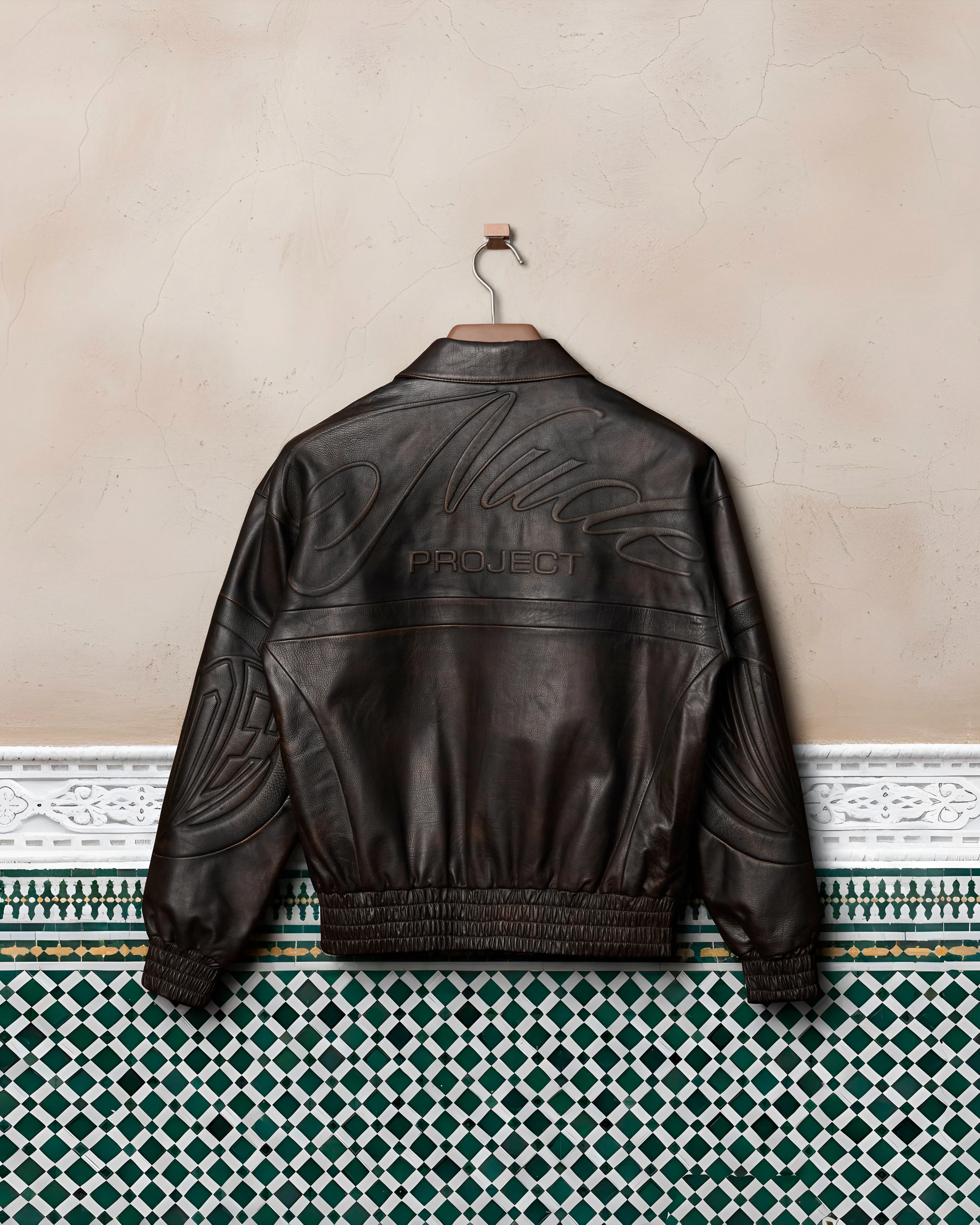 Iconic Leather Jacket Brown sold by Nude Project product image thumbnail 3