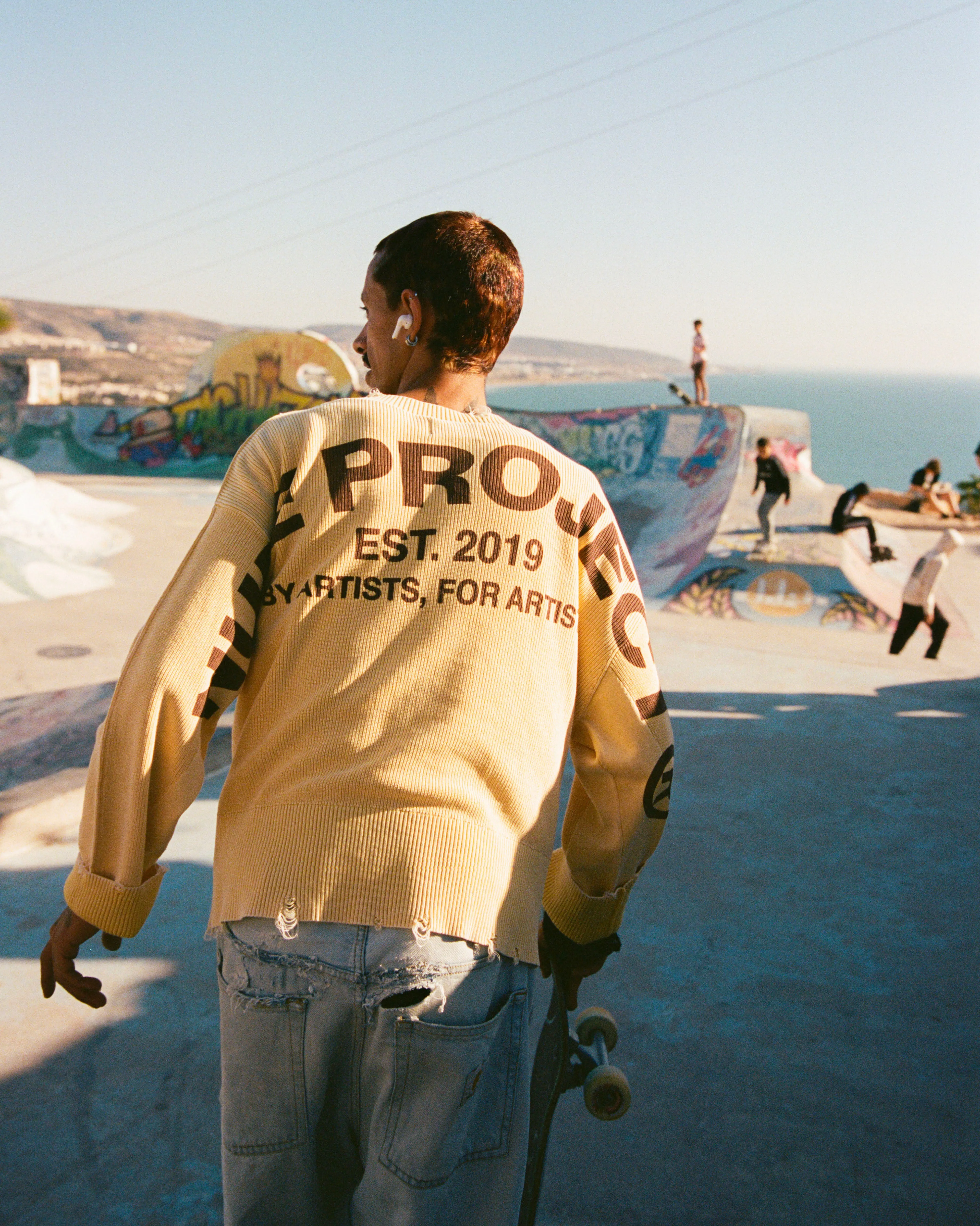 Perfect Cropped Knit Sweater Yellow sold by Nude Project product image thumbnail 3