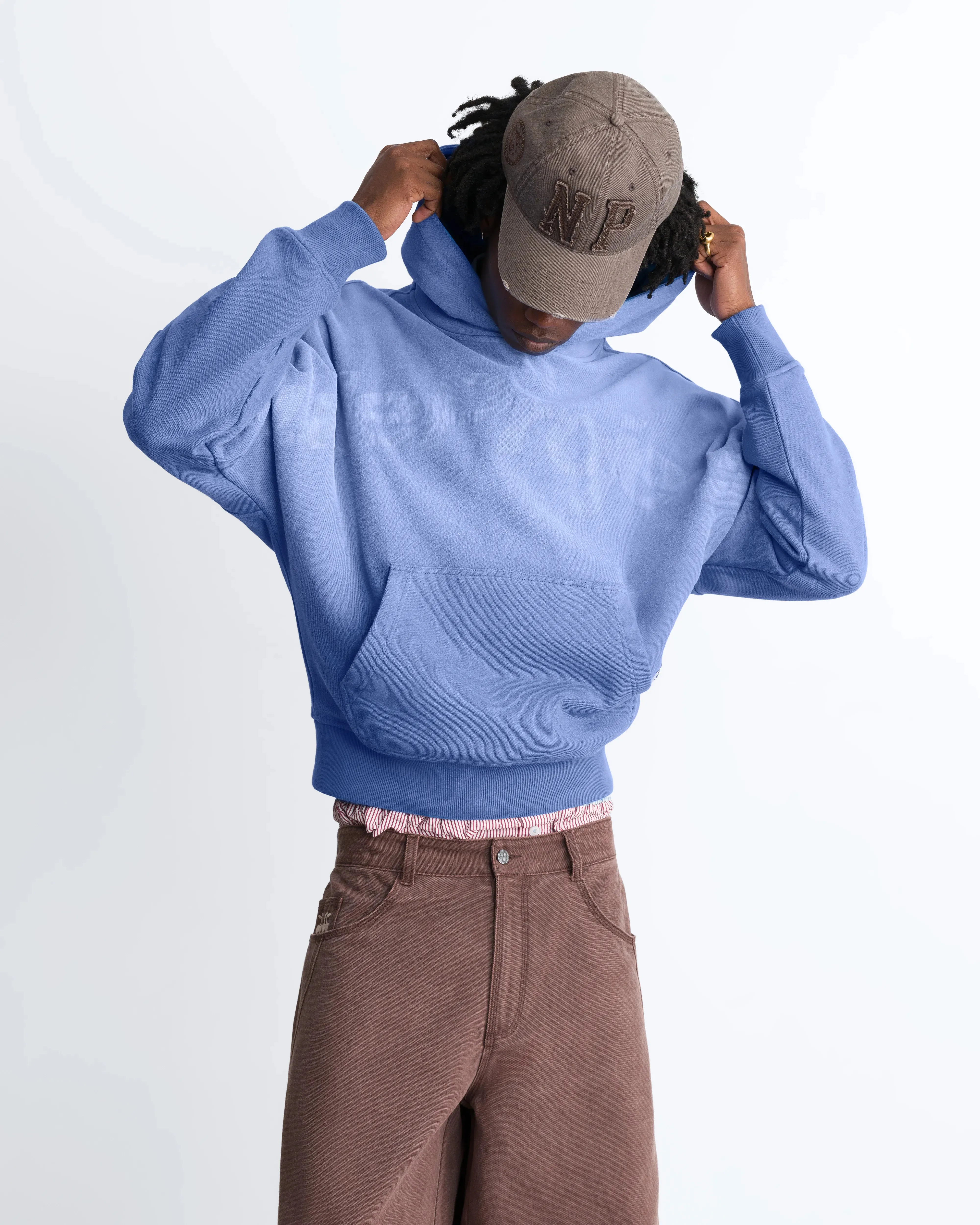 Skyline Hoodie Blue sold by Nude Project