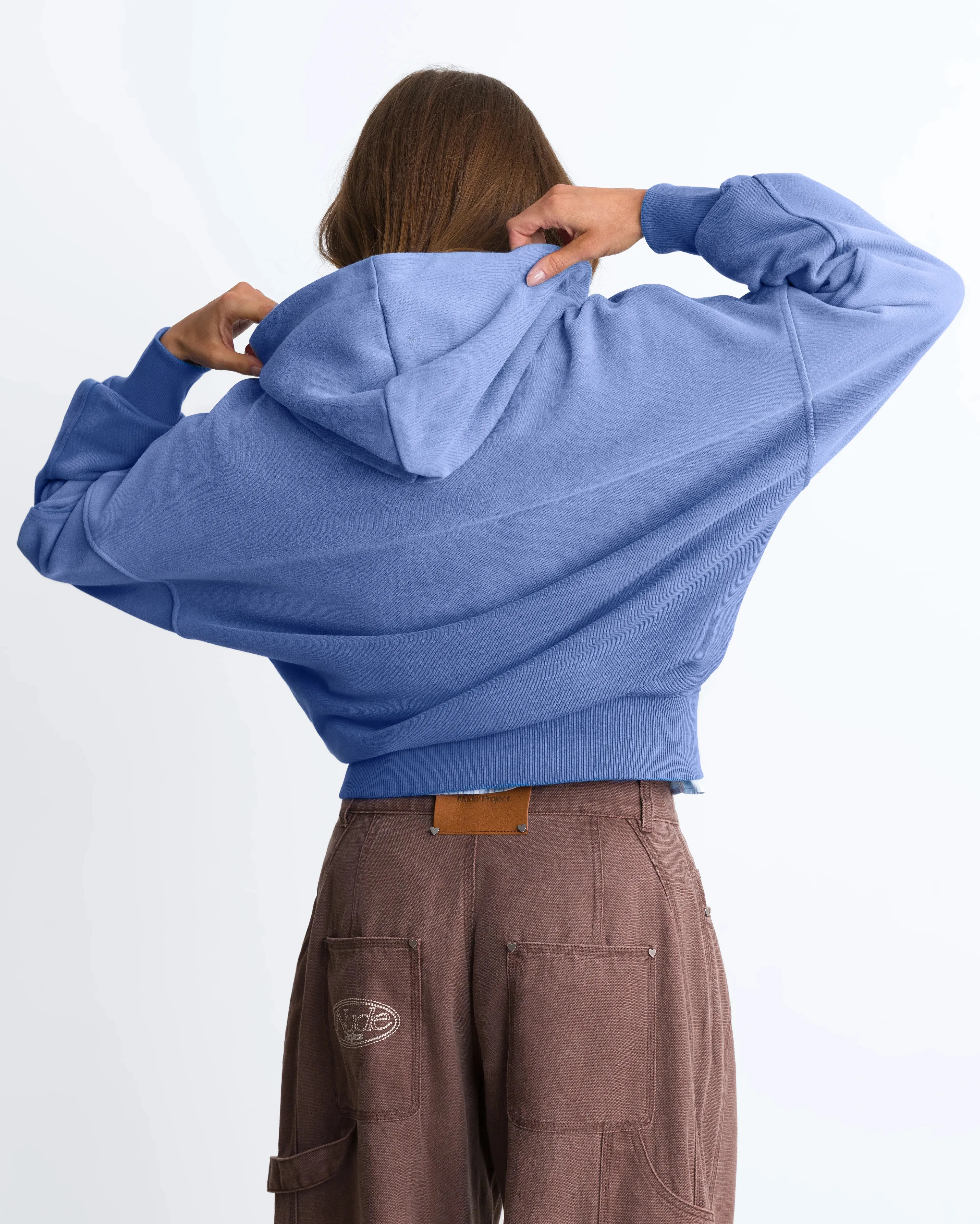 Skyline Hoodie Blue sold by Nude Project product image thumbnail 4