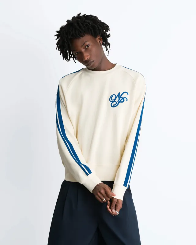 Ying-Yang Sweatshirt Marshmallow made by Nude Project