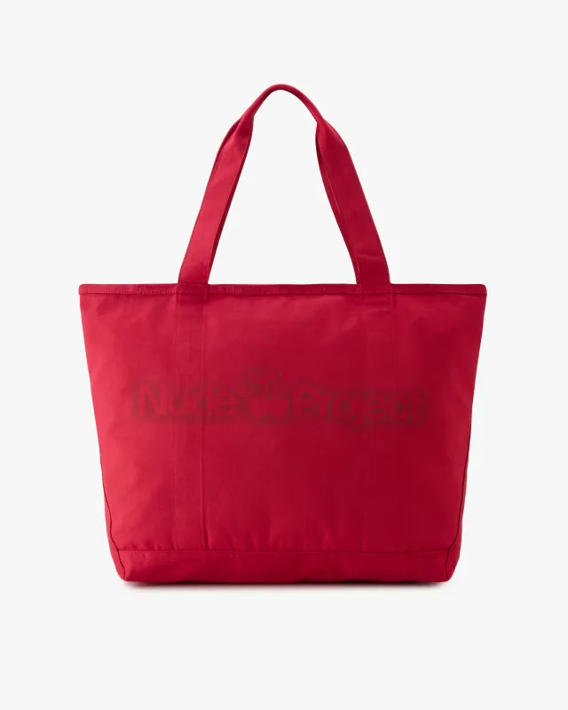 Canvas Tote Bag Red sold by Nude Project
