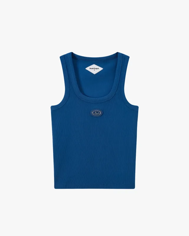 Sophisticated Pleasure Tank Top Blue sold by Nude Project