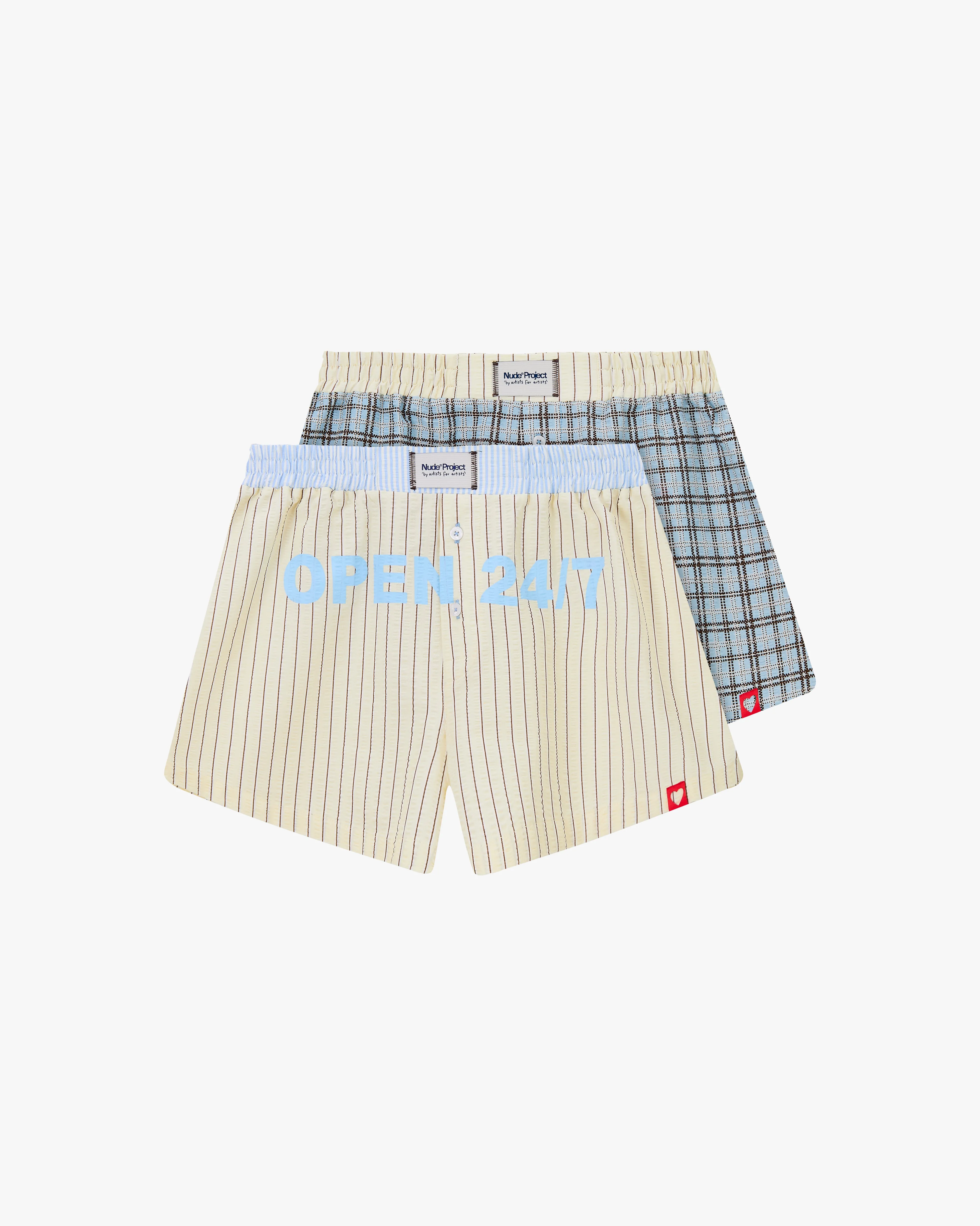 Open 24/7 Boxers 2xPack sold by Nude Project