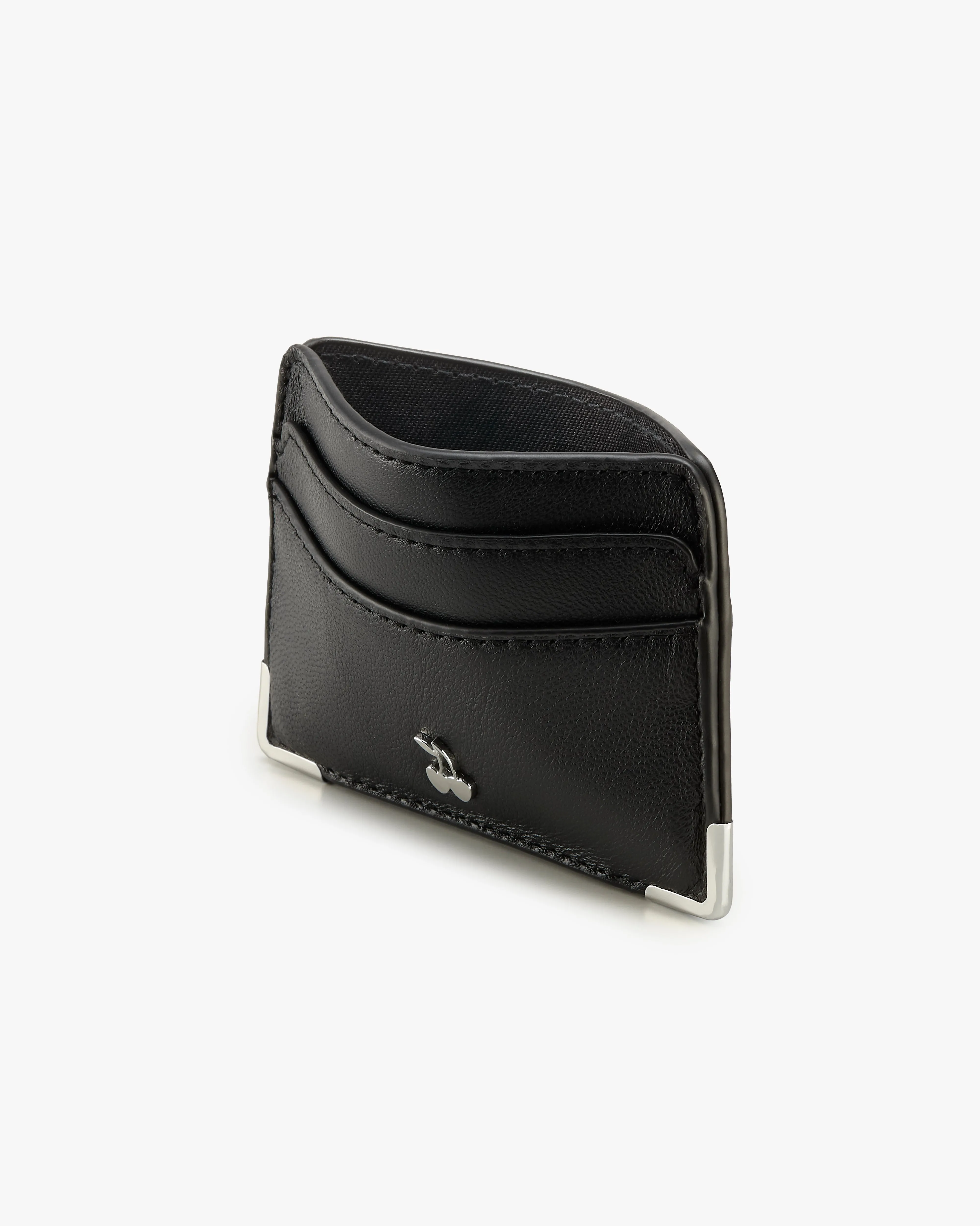 Rose Leather Cardholder Black sold by Nude Project product image thumbnail 3