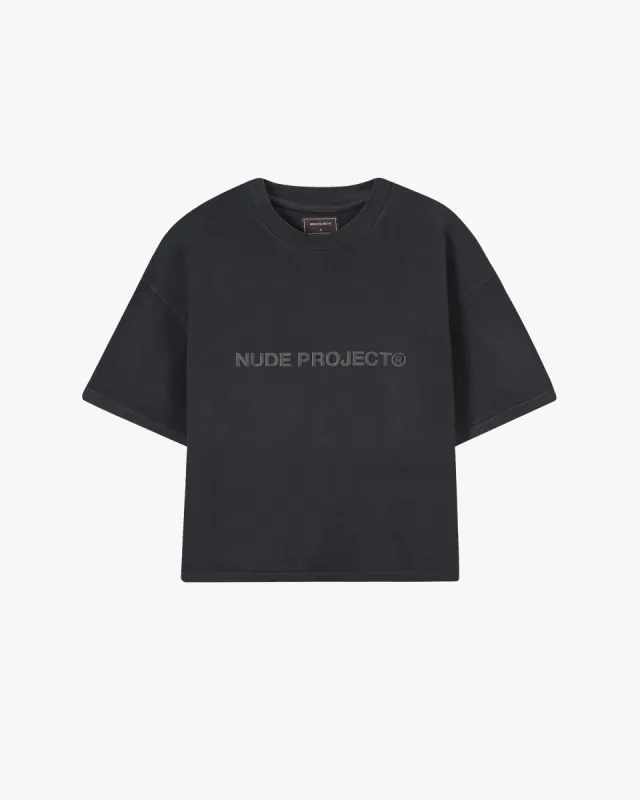 BOXY TEE ASH sold by Nude Project