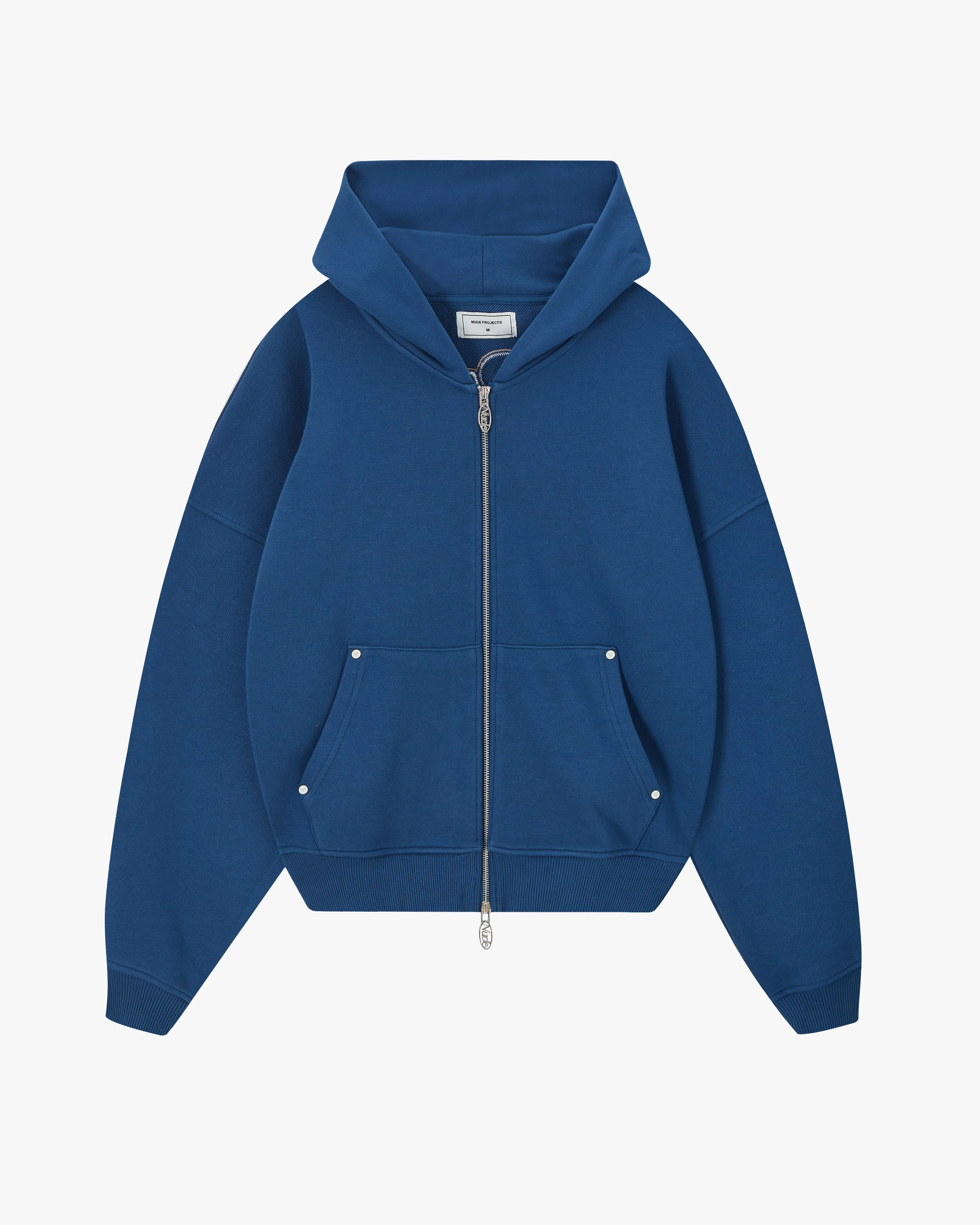 Beast Zip-up Hoodie Petrol Blue sold by Nude Project product image thumbnail 2