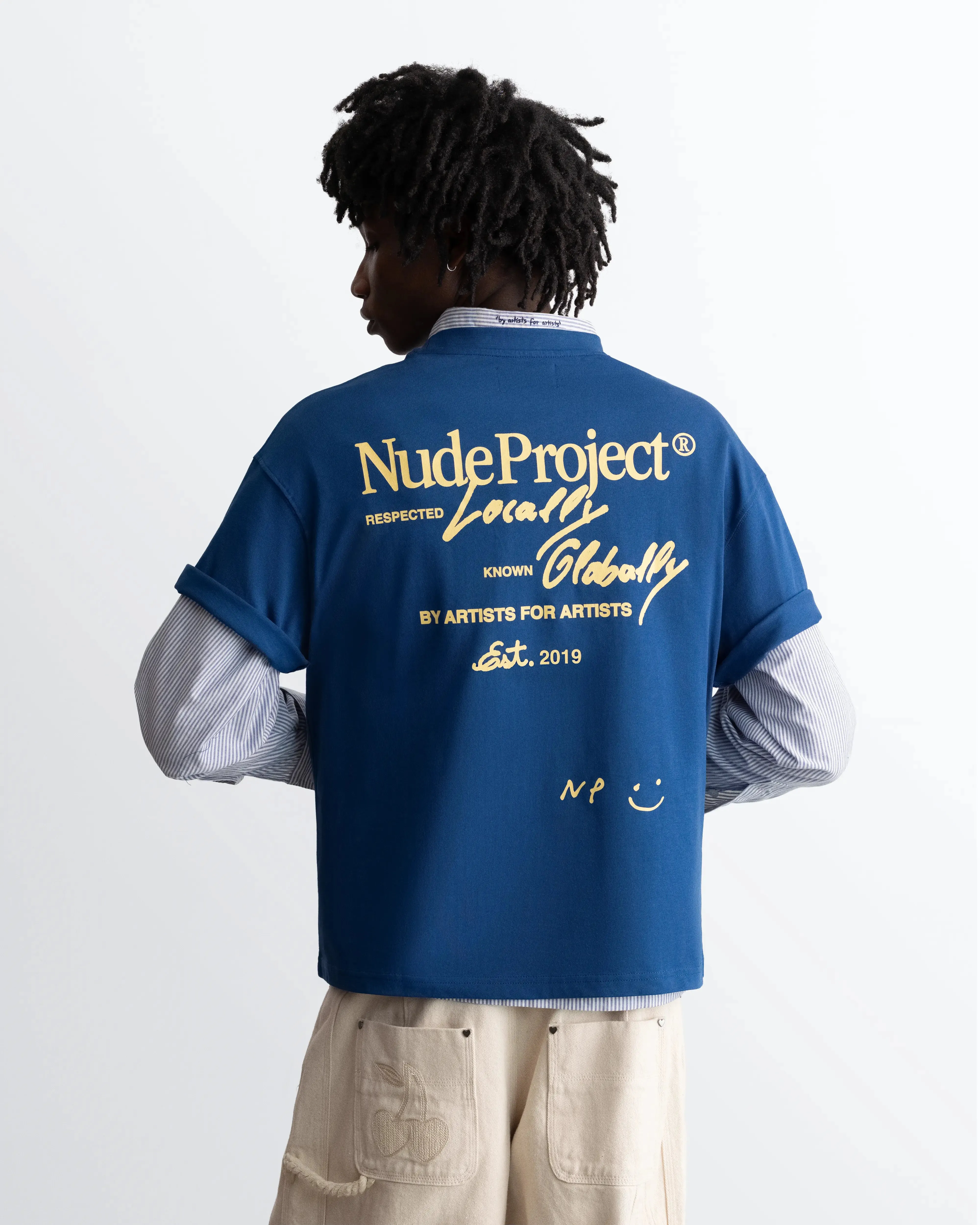 Global Soon Tee Blue sold by Nude Project product image thumbnail 2