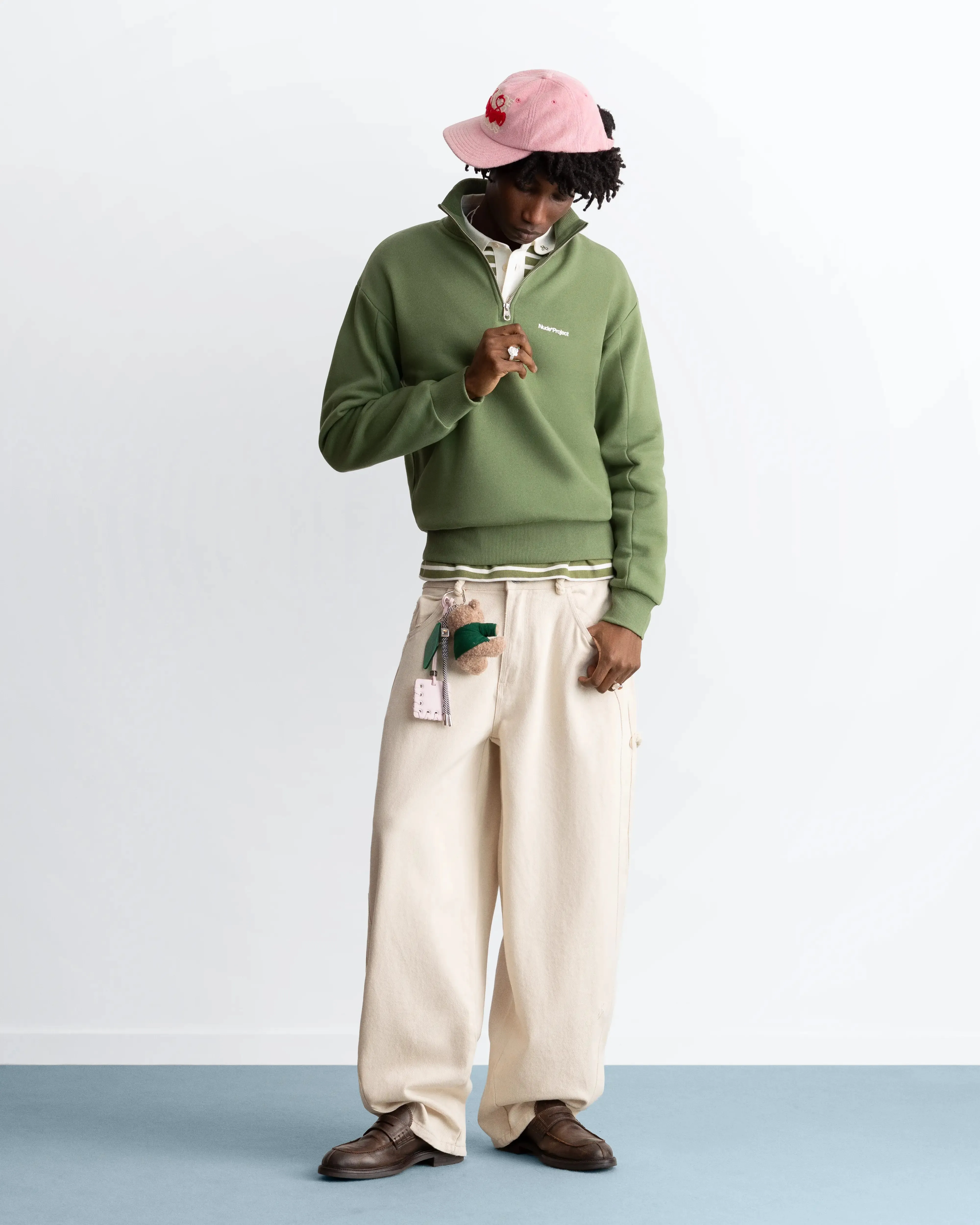 Origins Quarter-Zip Green sold by Nude Project product image thumbnail 4