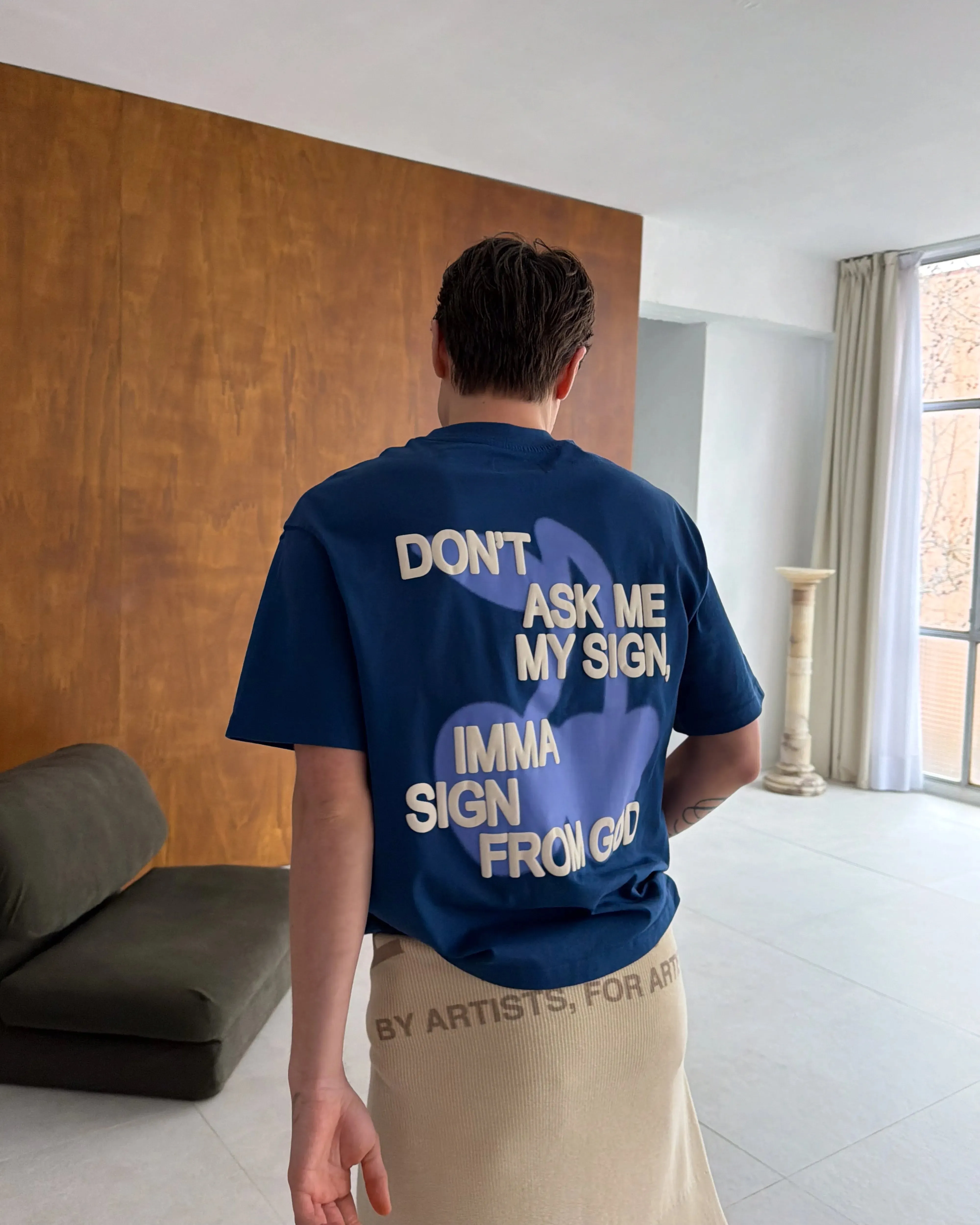 Ladder Tee Navy sold by Nude Project product image thumbnail 5