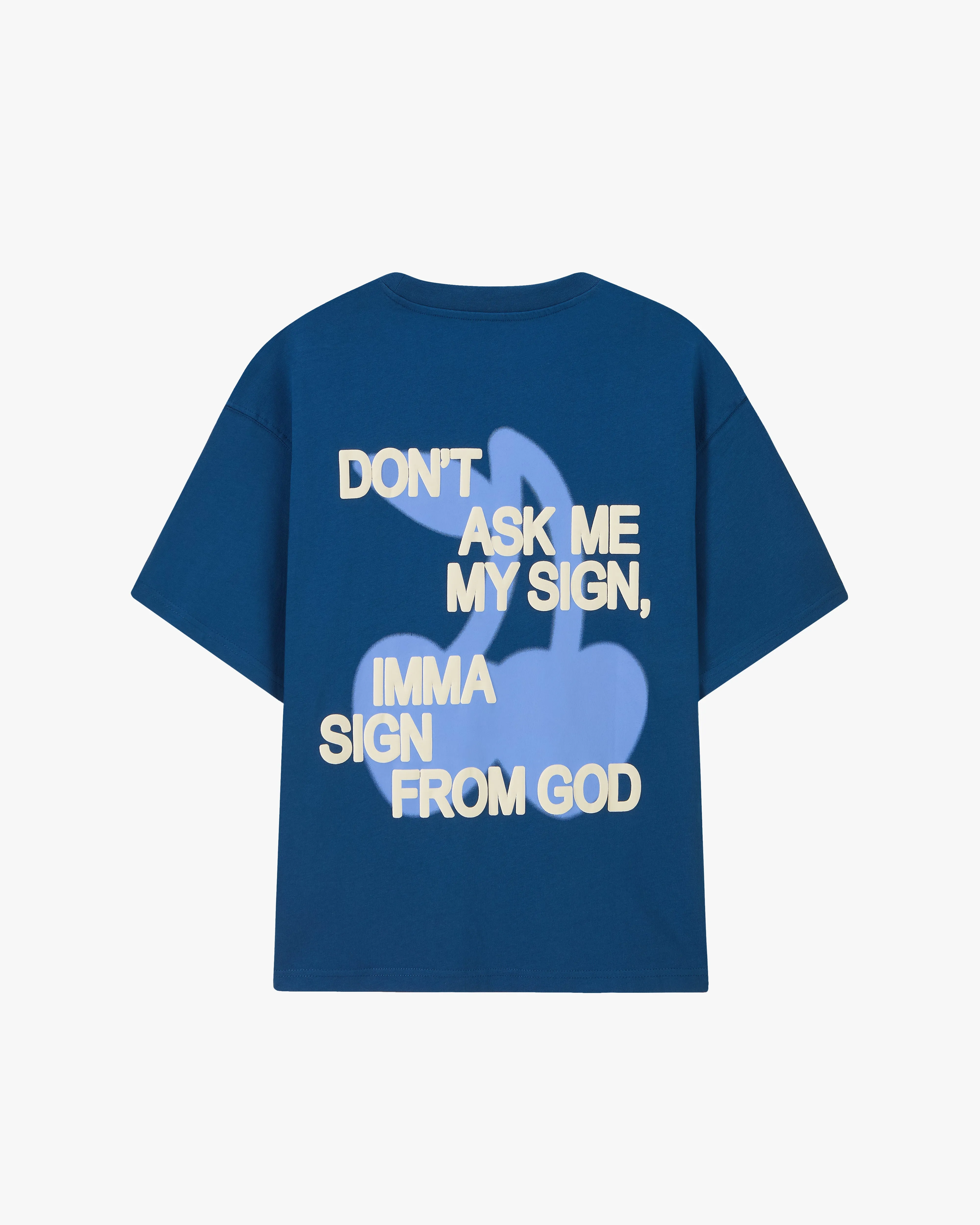 Ladder Tee Navy sold by Nude Project