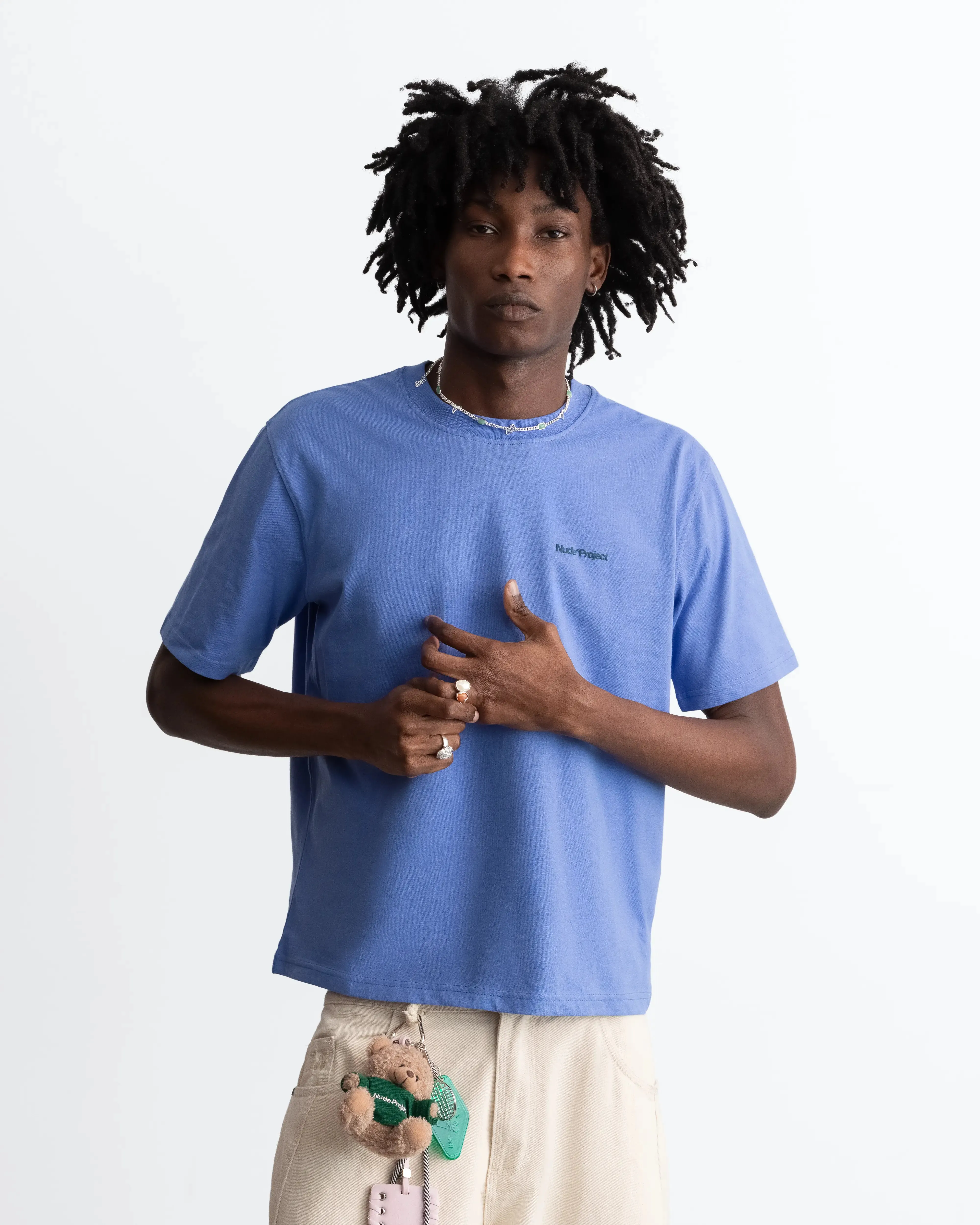Origins Tee Blue sold by Nude Project product image thumbnail 4