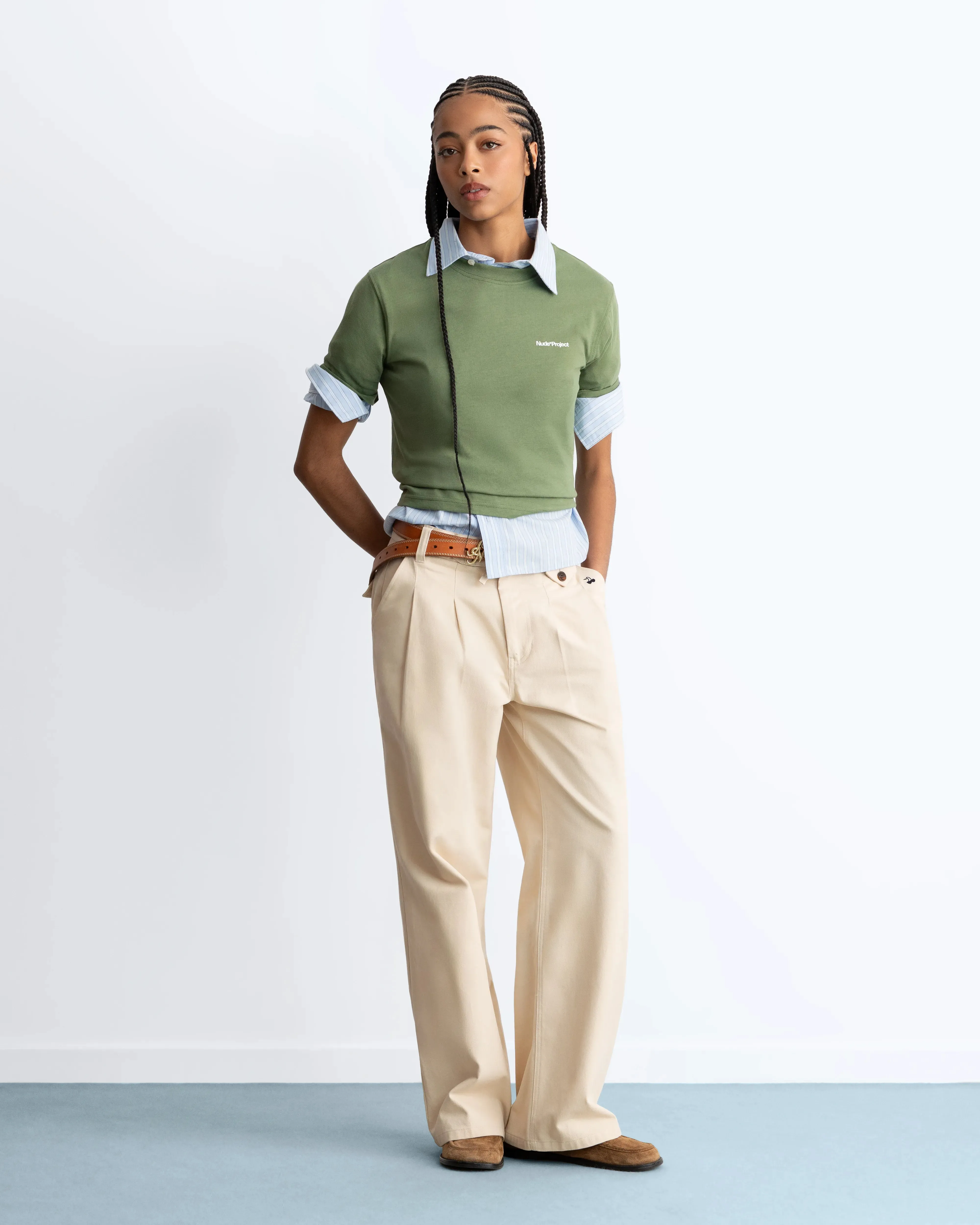 Origins Tee Green sold by Nude Project product image thumbnail 5