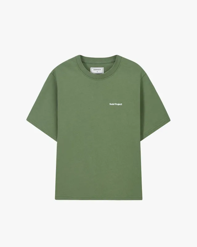 Origins Tee Green made by Nude Project